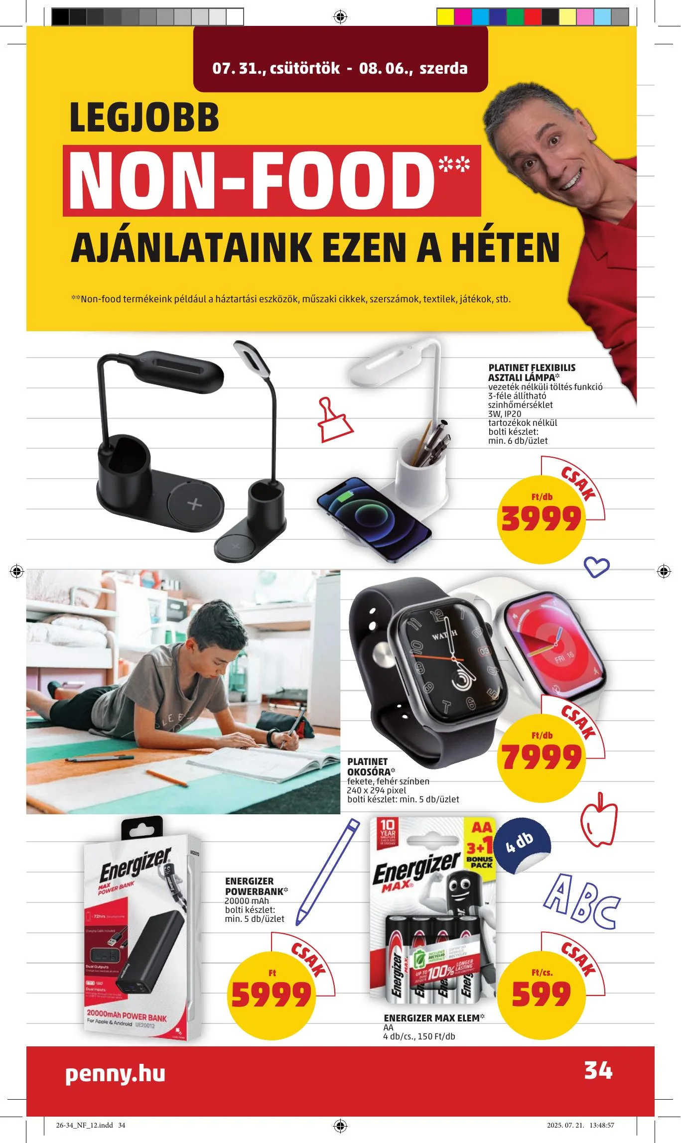 Penny akciós újság 07.31–08.06 – 38. oldal