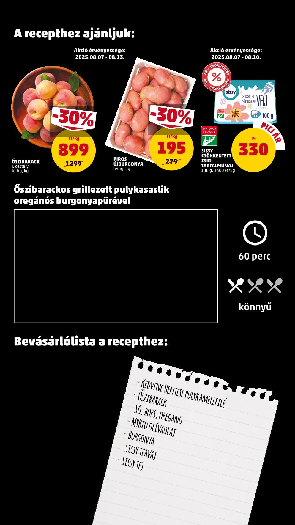 Penny akciós újság 08.07–08.13 – 3. oldal