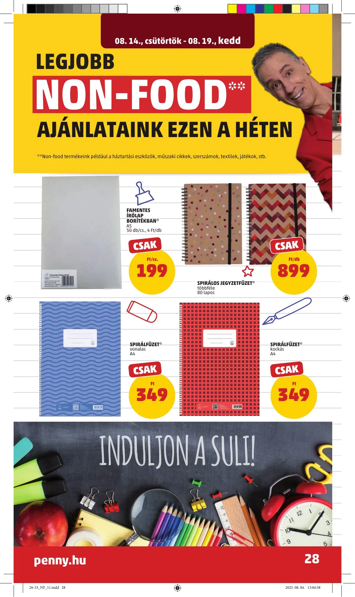 Penny akciós újság 08.14–08.19 – 32. oldal