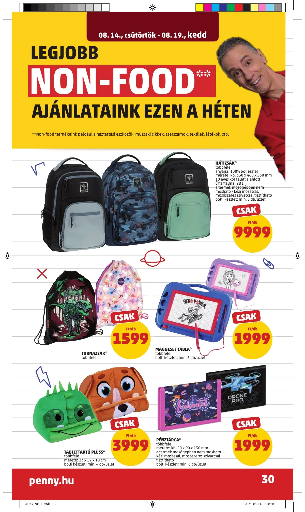Penny akciós újság 08.14–08.19 – 34. oldal