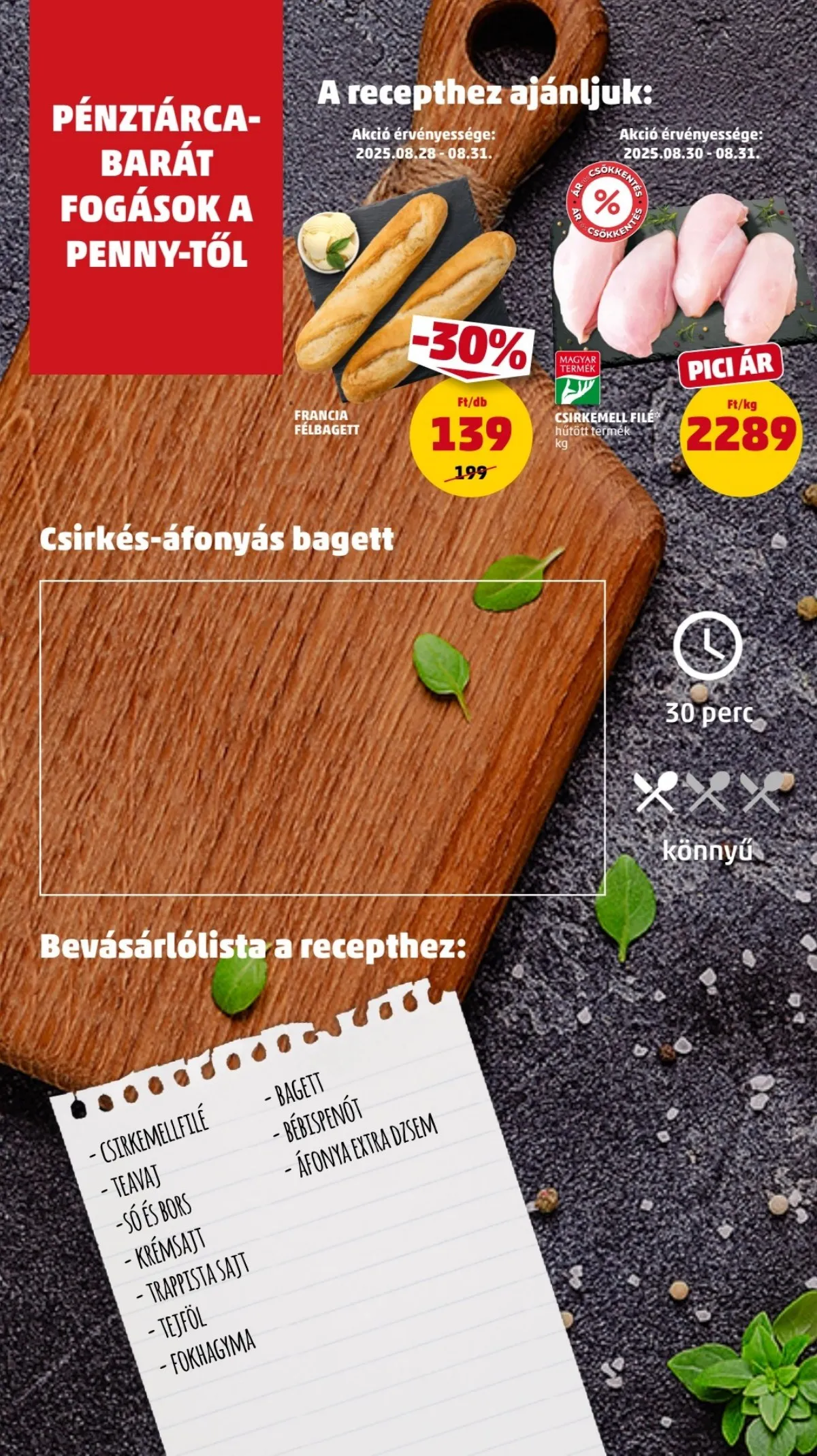 Penny akciós újság 08.28–09.03 – 10. oldal
