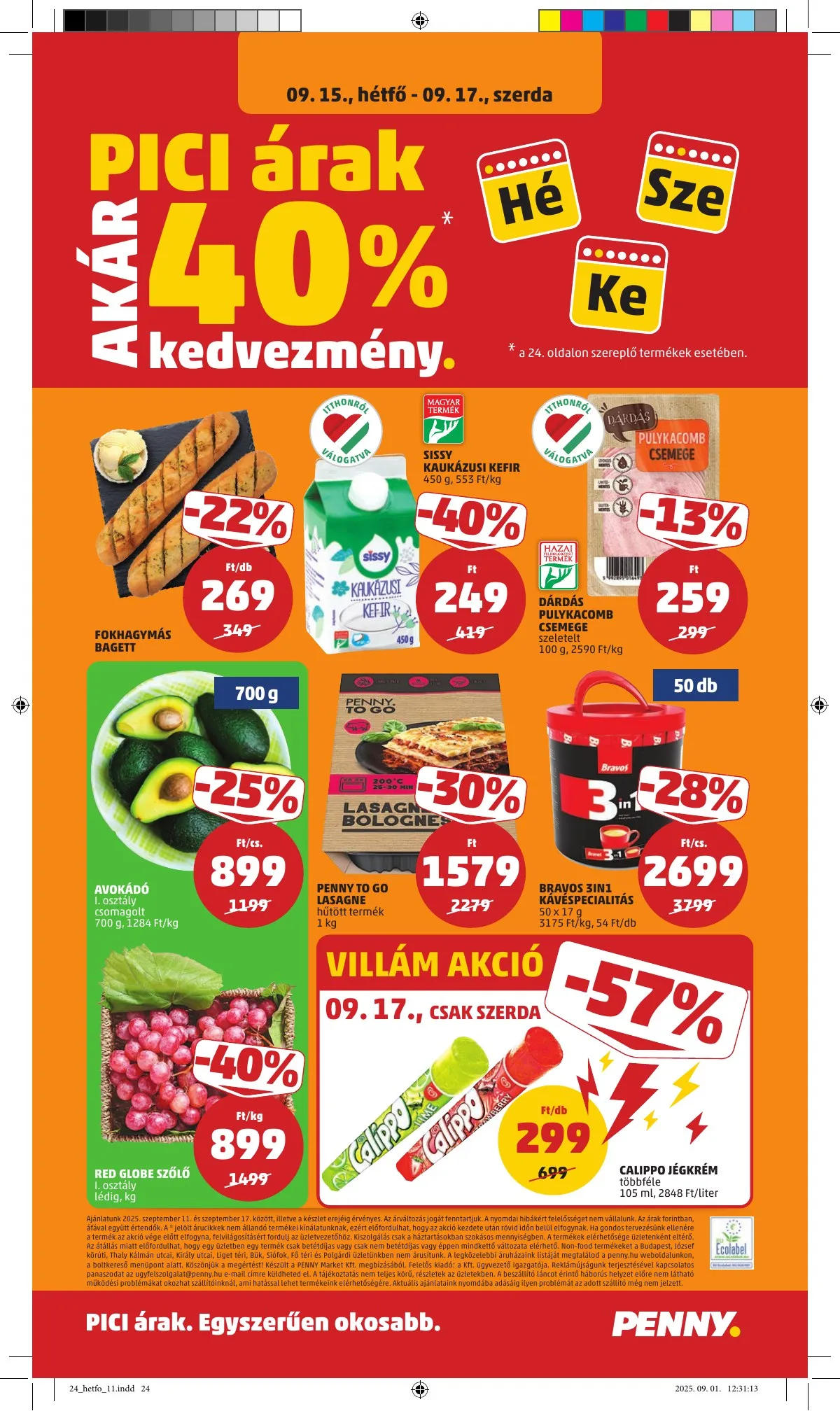 Penny akciós újság 09.11–09.17 – 28. oldal