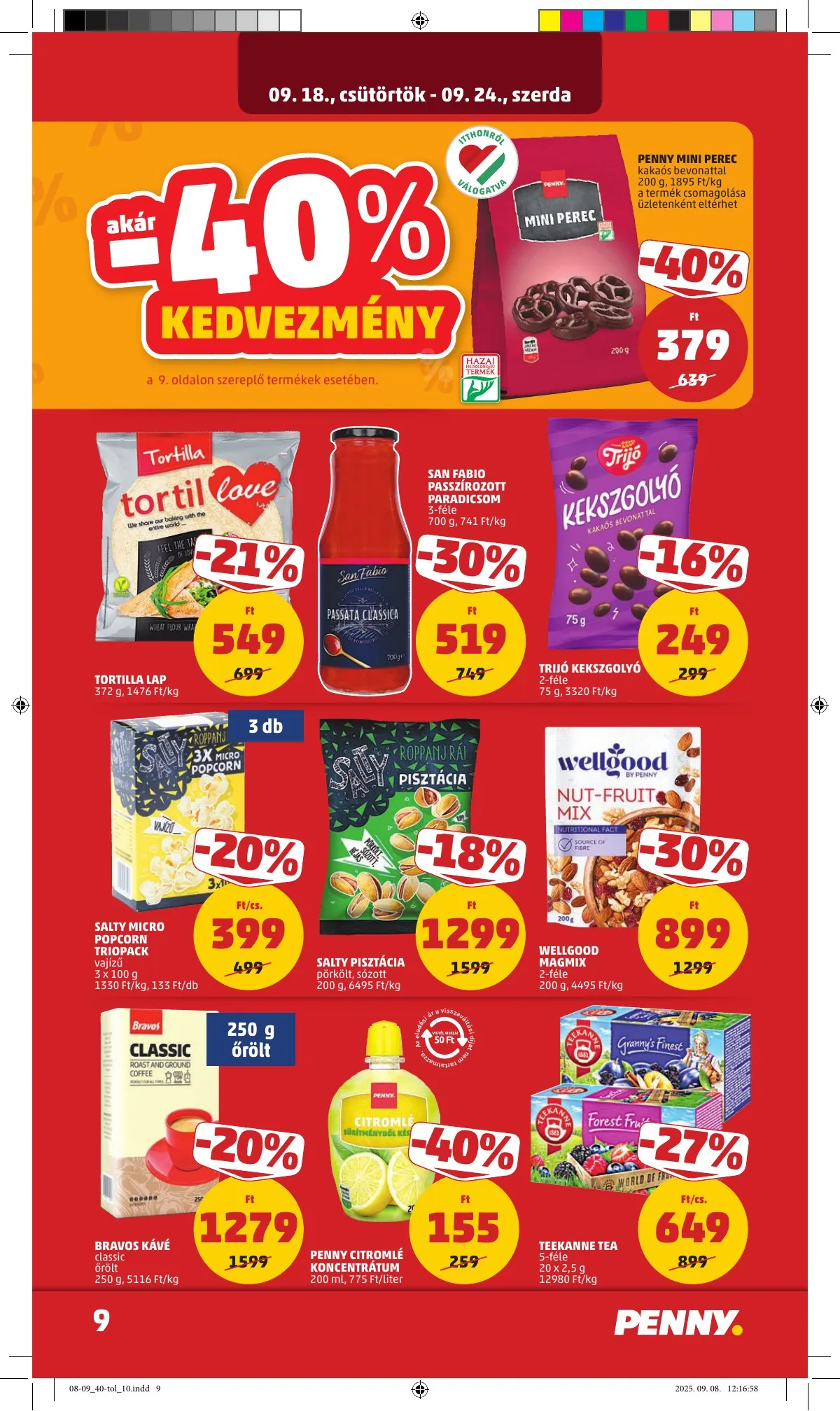 Penny akciós újság 09.18–09.24 – 11. oldal