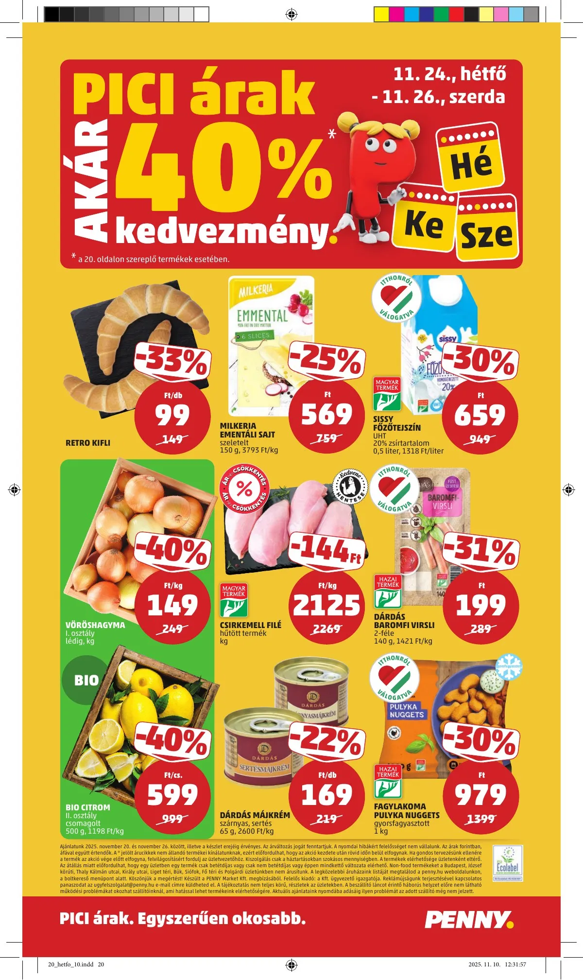Penny akciós újság 11.20–11.26 – 24. oldal