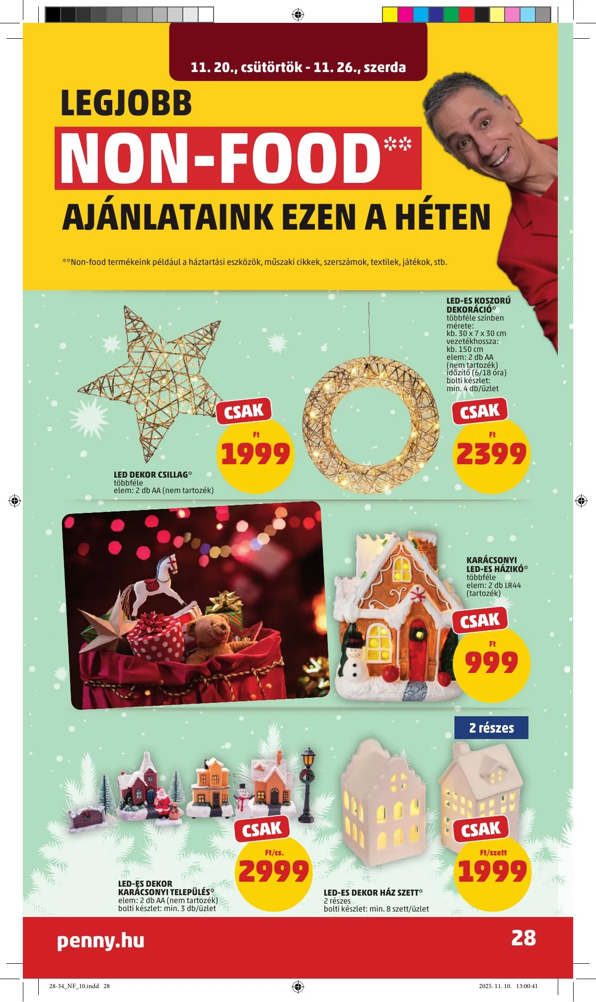Penny akciós újság 11.20–11.26 – 32. oldal