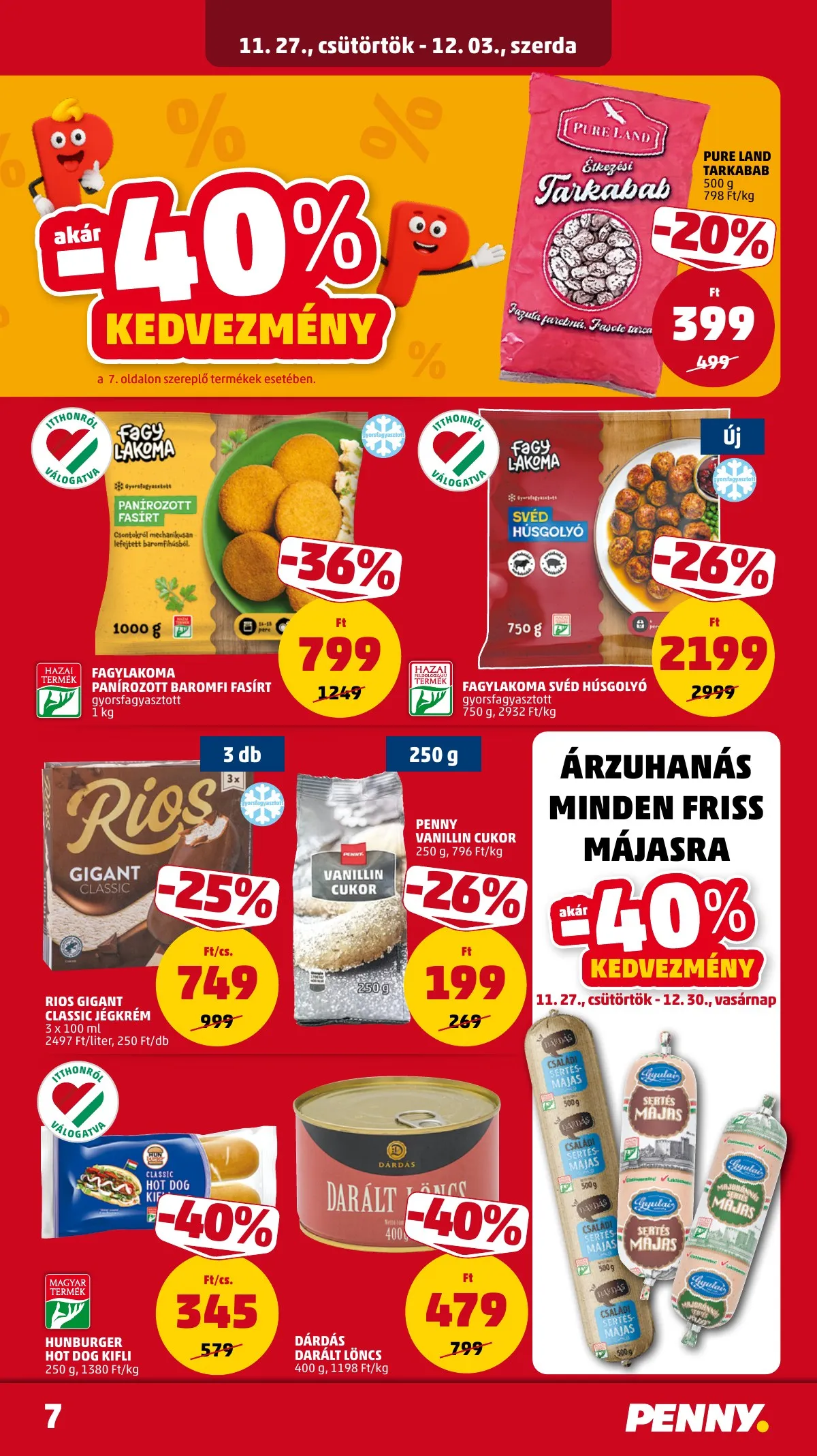 Penny akciós újság 11.27–12.03 – 11. oldal