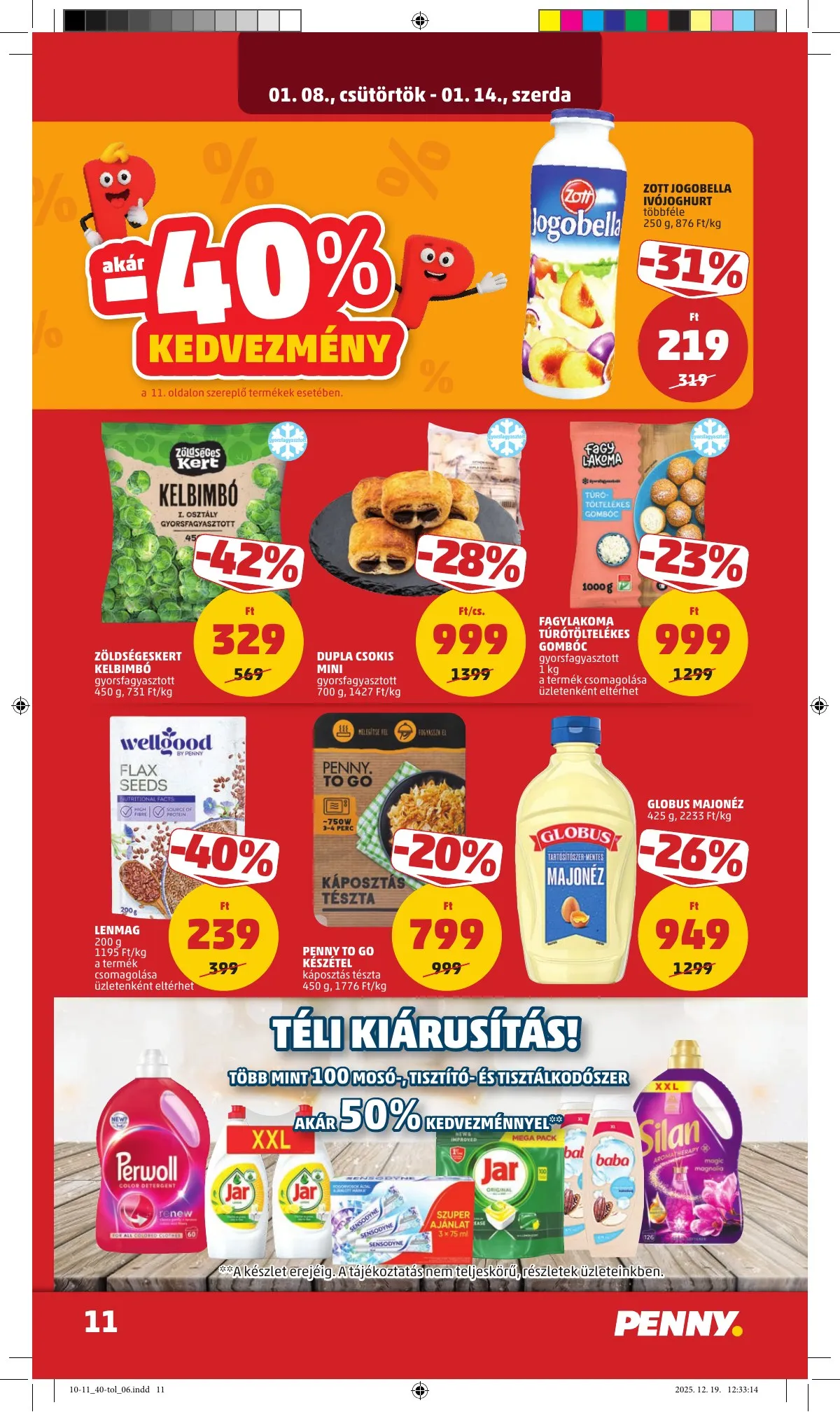 Penny akciós újság 01.08–01.14 – 15. oldal