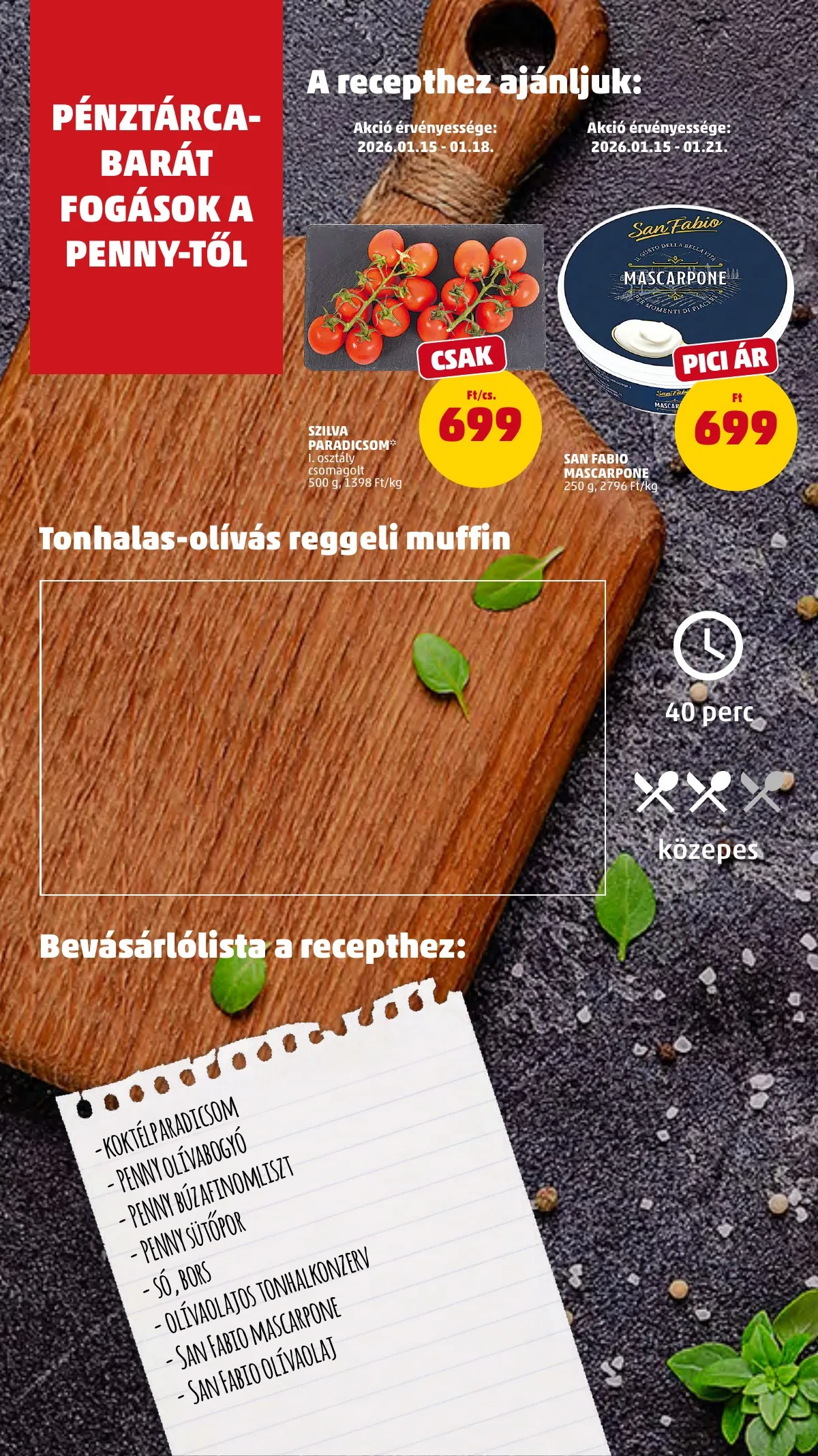 Penny akciós újság 01.15–01.21 – 6. oldal
