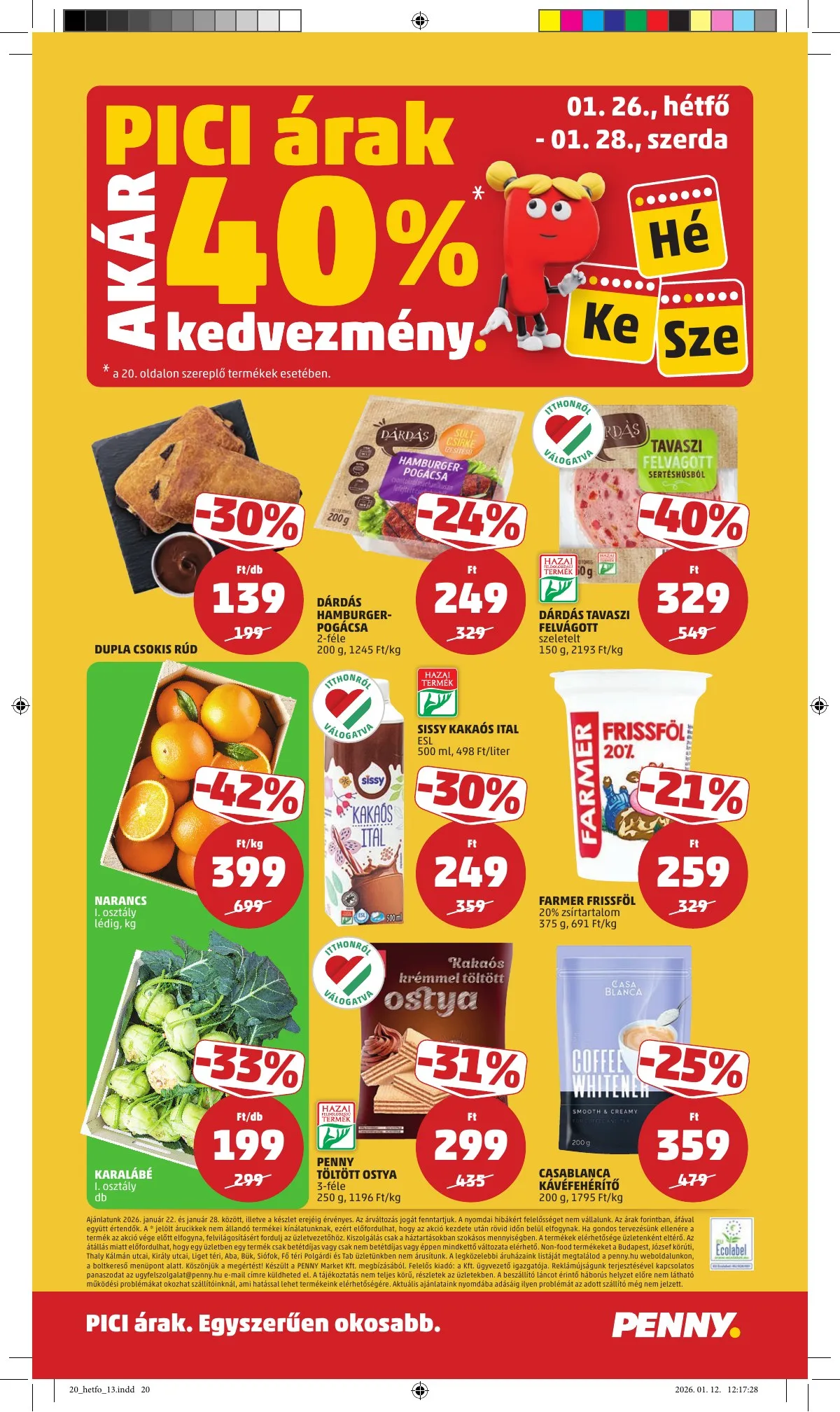 Penny akciós újság 01.22–01.28 – 24. oldal