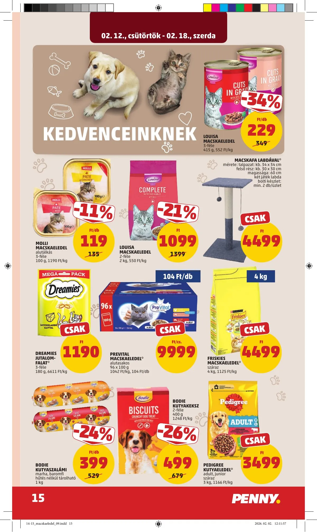 Penny akciós újság 02.12–02.18 – 19. oldal