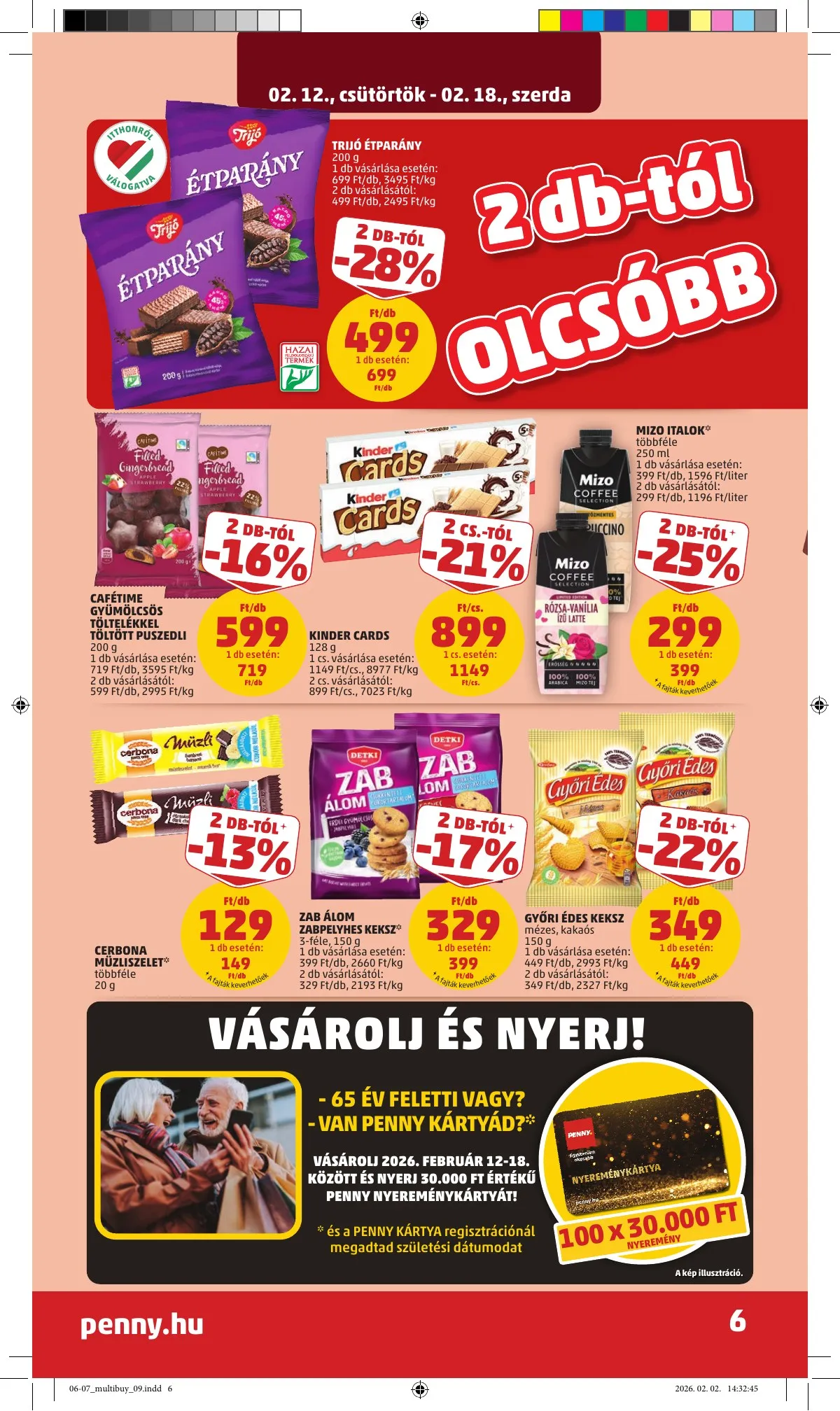 Penny akciós újság 02.12–02.18 – 8. oldal