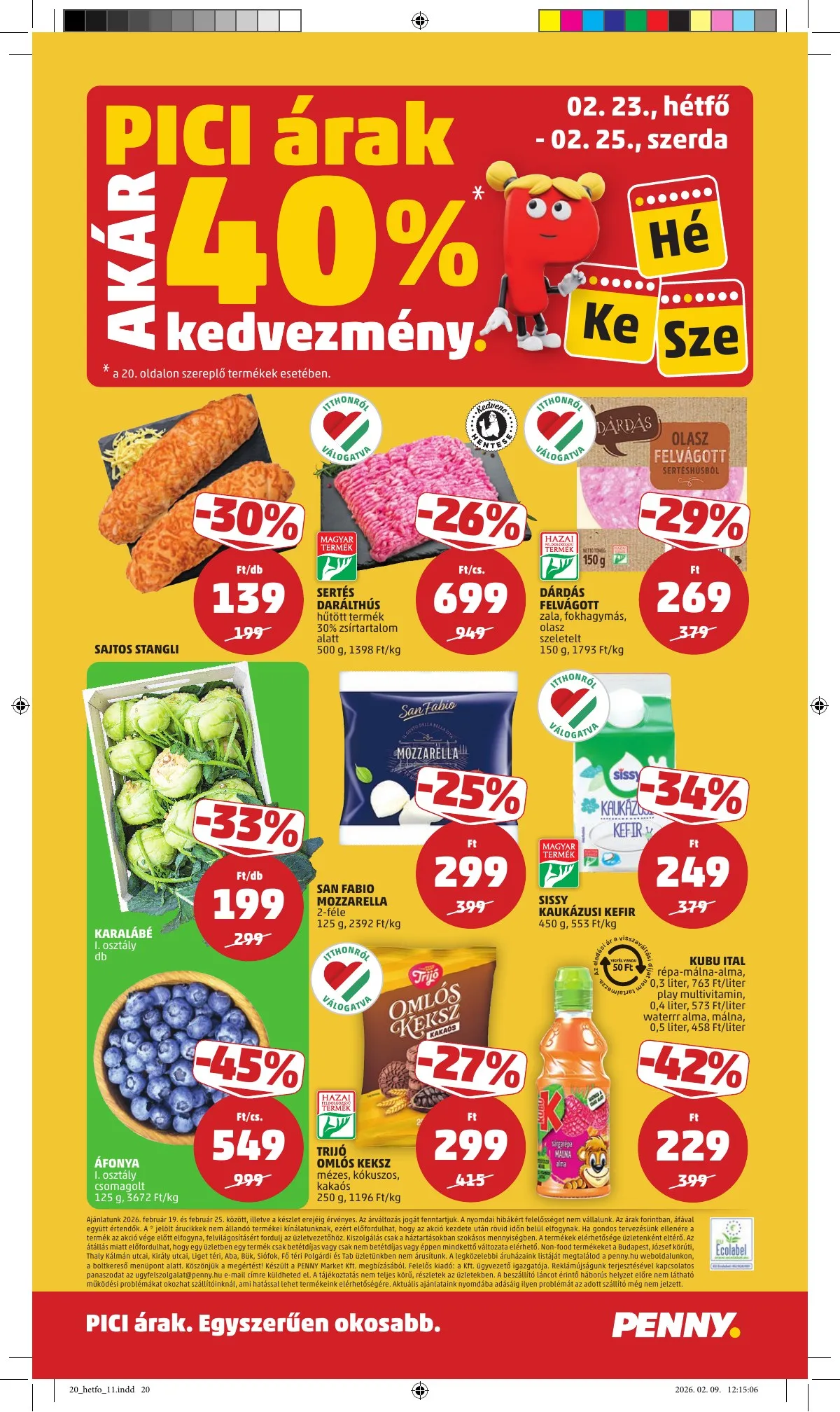 Penny akciós újság 02.19–02.25 – 24. oldal