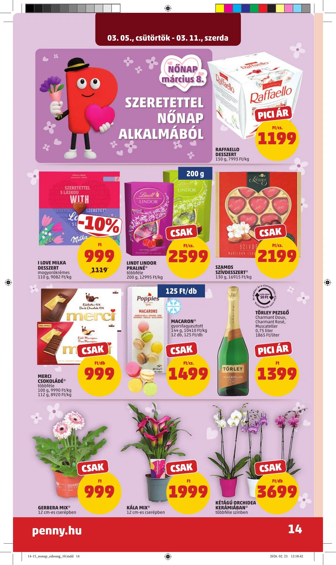 Penny akciós újság 03.05–03.11 – 18. oldal