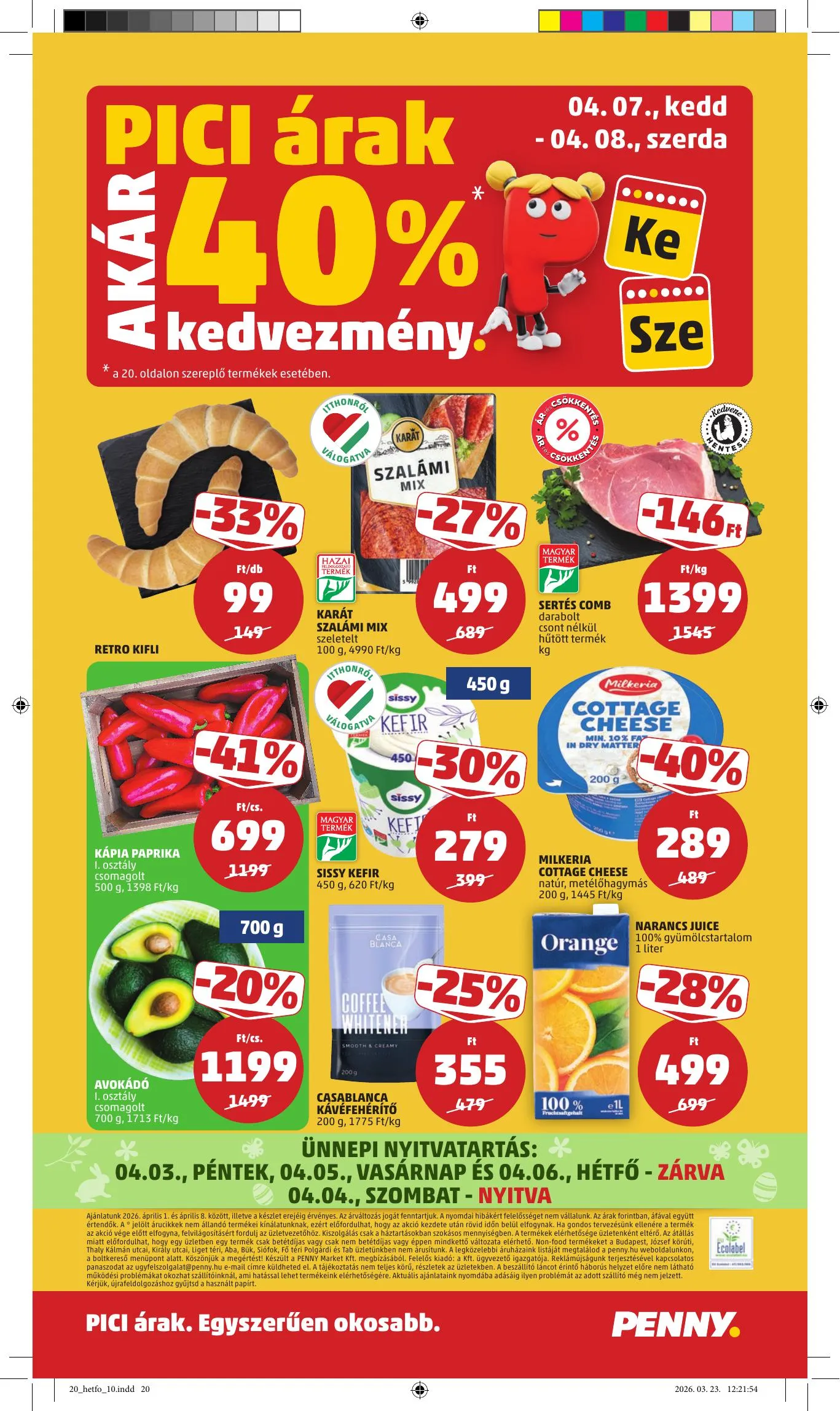 Penny akciós újság 04.01–04.08 – 24. oldal