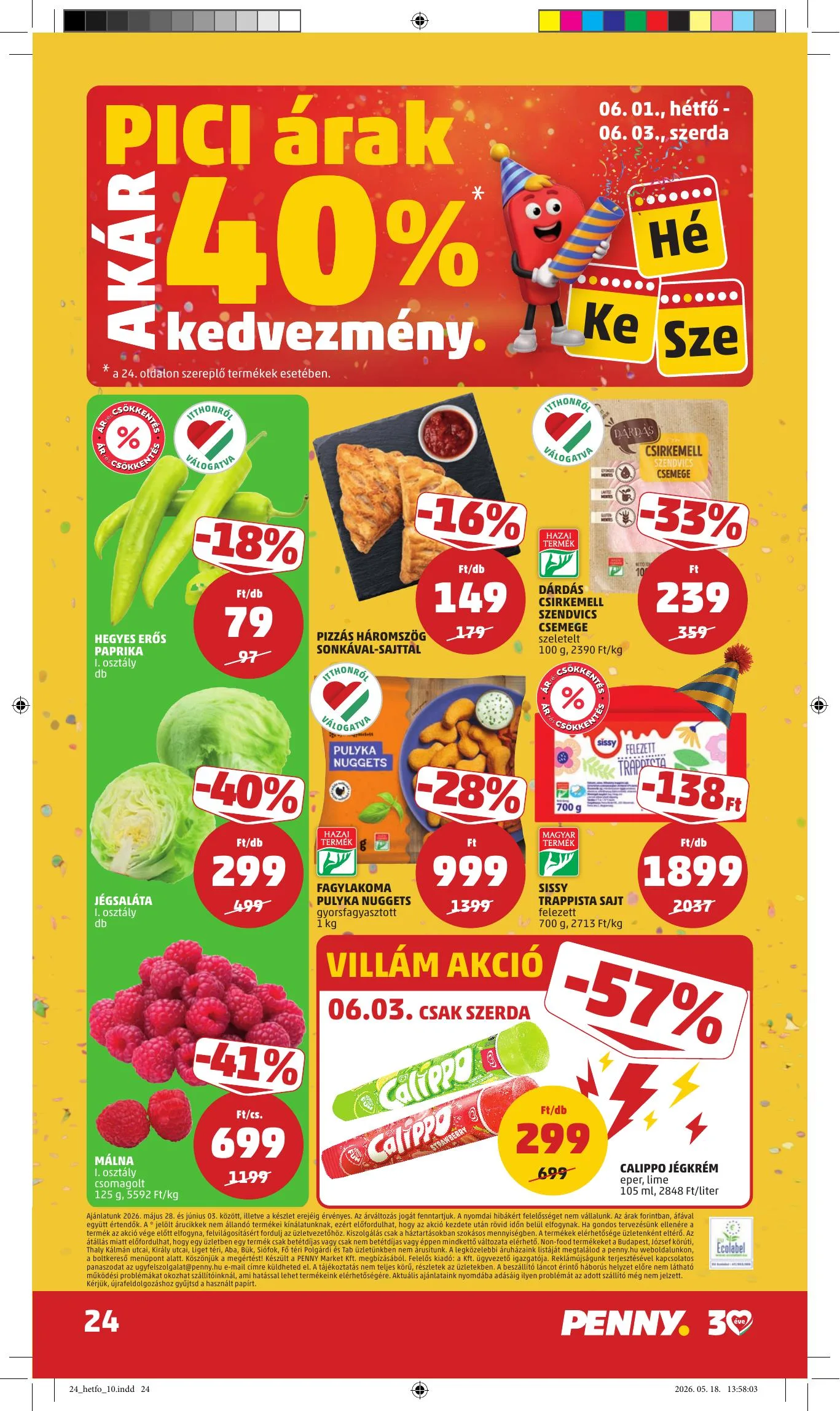 Penny akciós újság 05.28–06.03 – 28. oldal