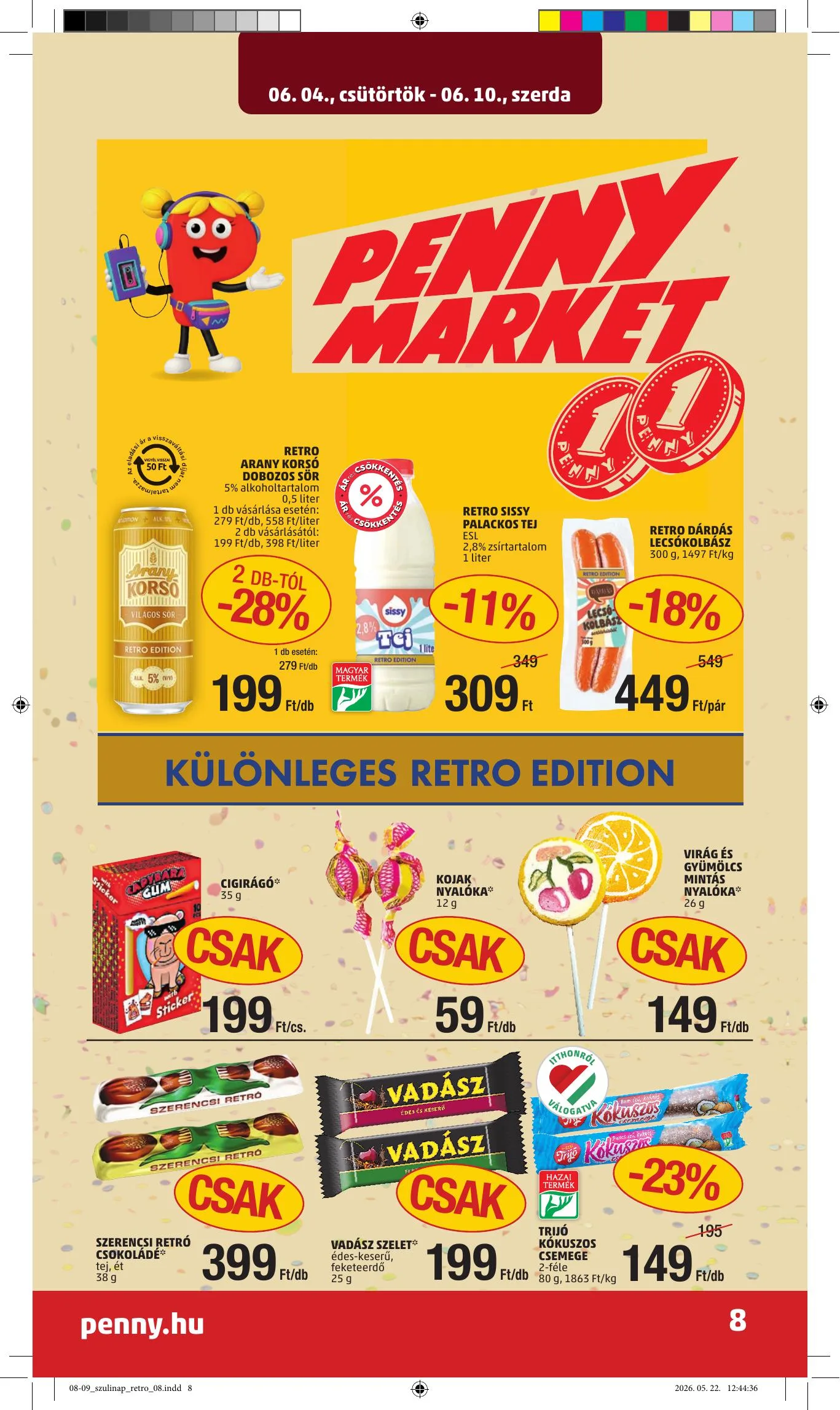 Penny akciós újság 06.04–06.10 – 12. oldal