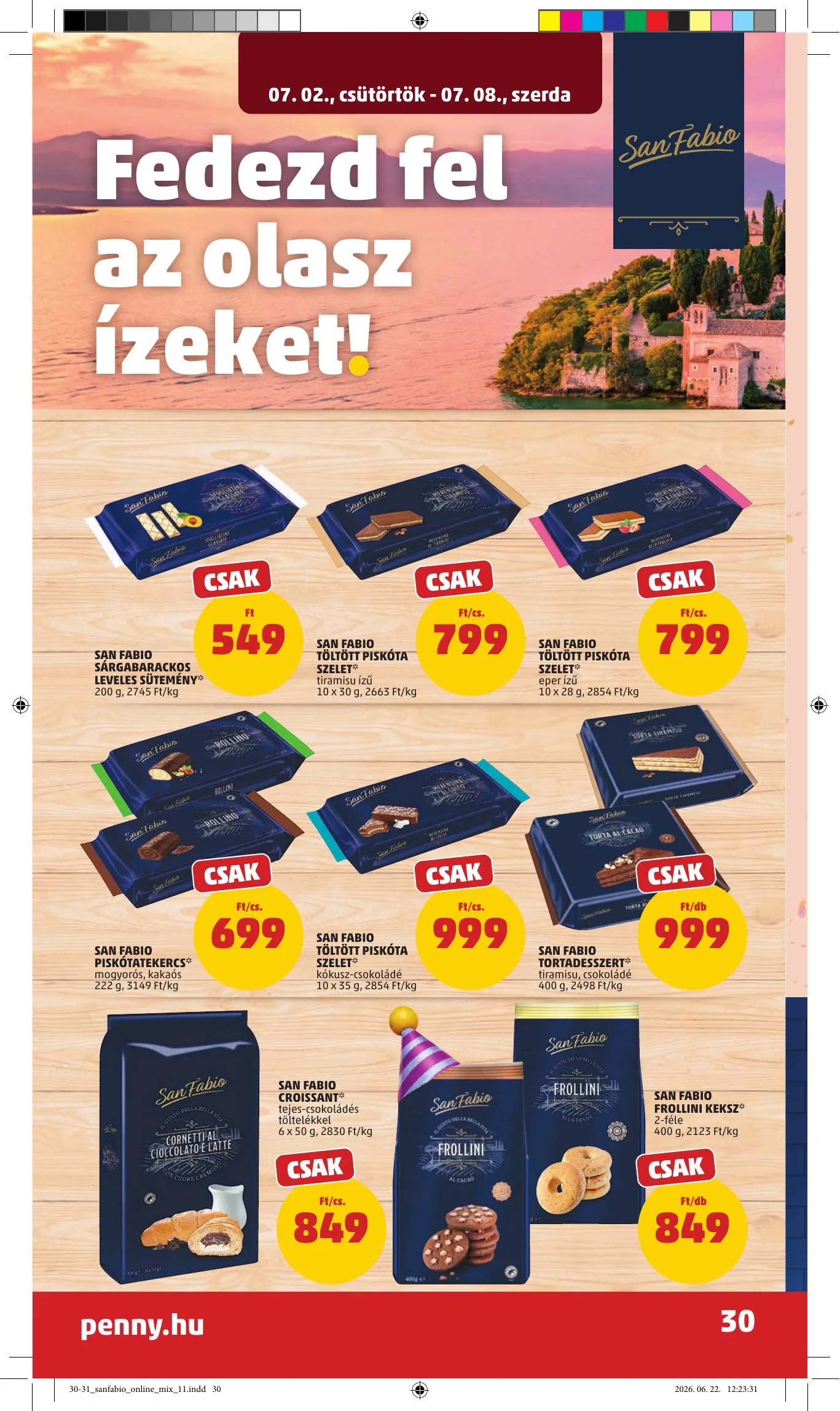 Penny akciós újság 07.02–07.08 – 34. oldal