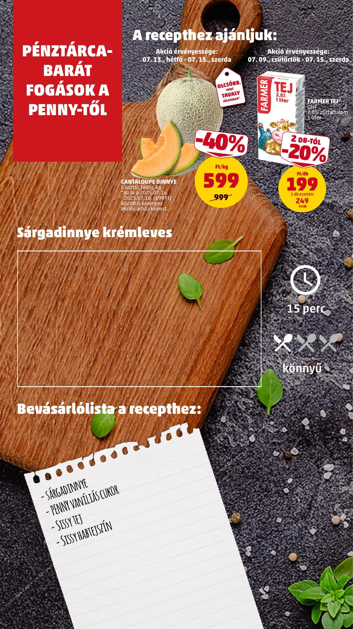 Penny akciós újság 07.09–07.15 – 12. oldal