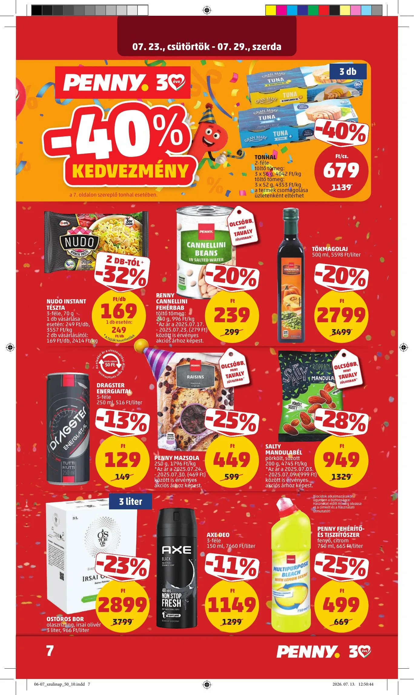 Penny akciós újság 07.23–07.29 – 10. oldal
