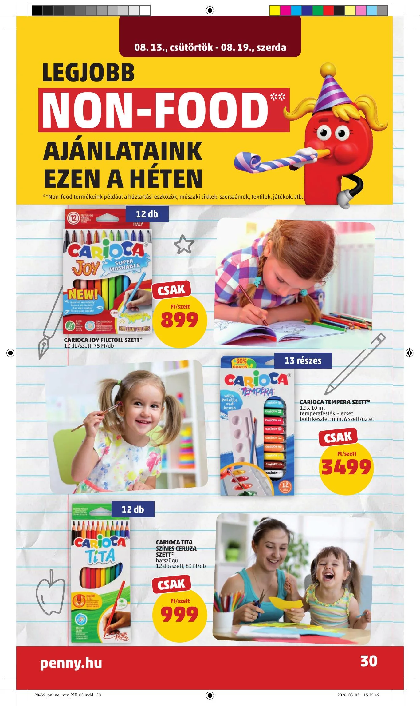 Penny akciós újság 08.13–08.19 – 33. oldal