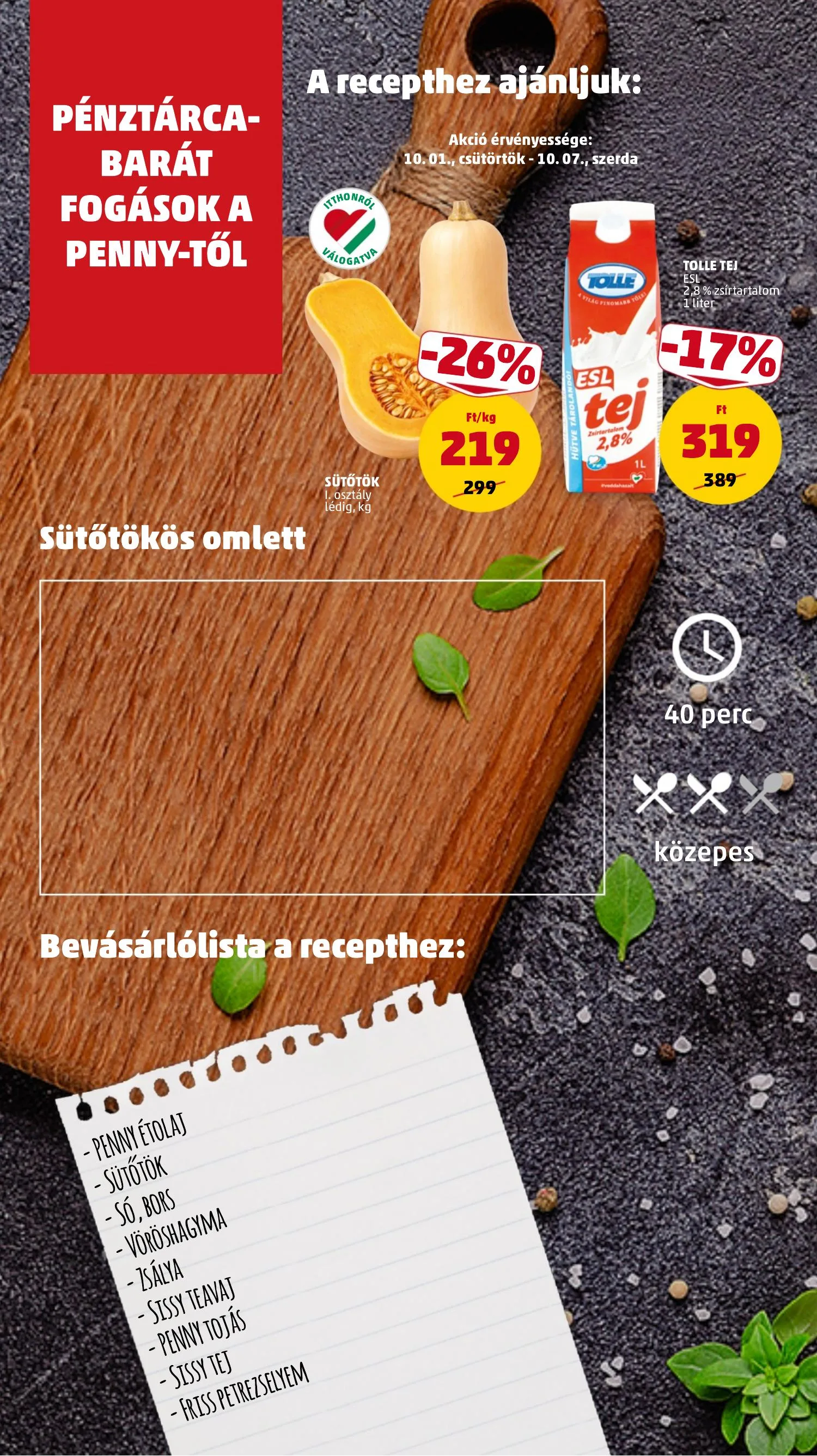 Penny akciós újság 10.01–10.07 – 12. oldal