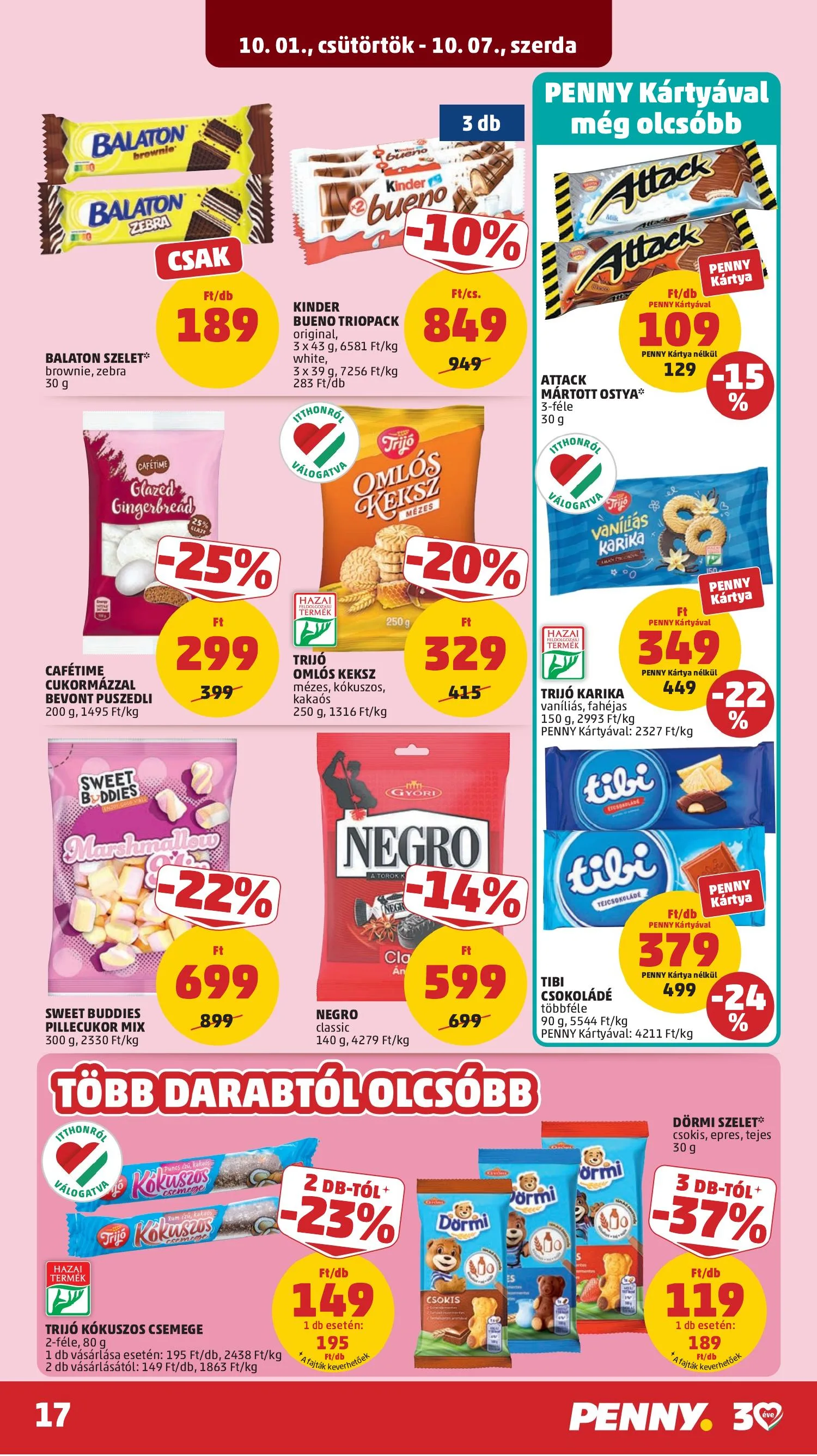 Penny akciós újság 10.01–10.07 – 21. oldal