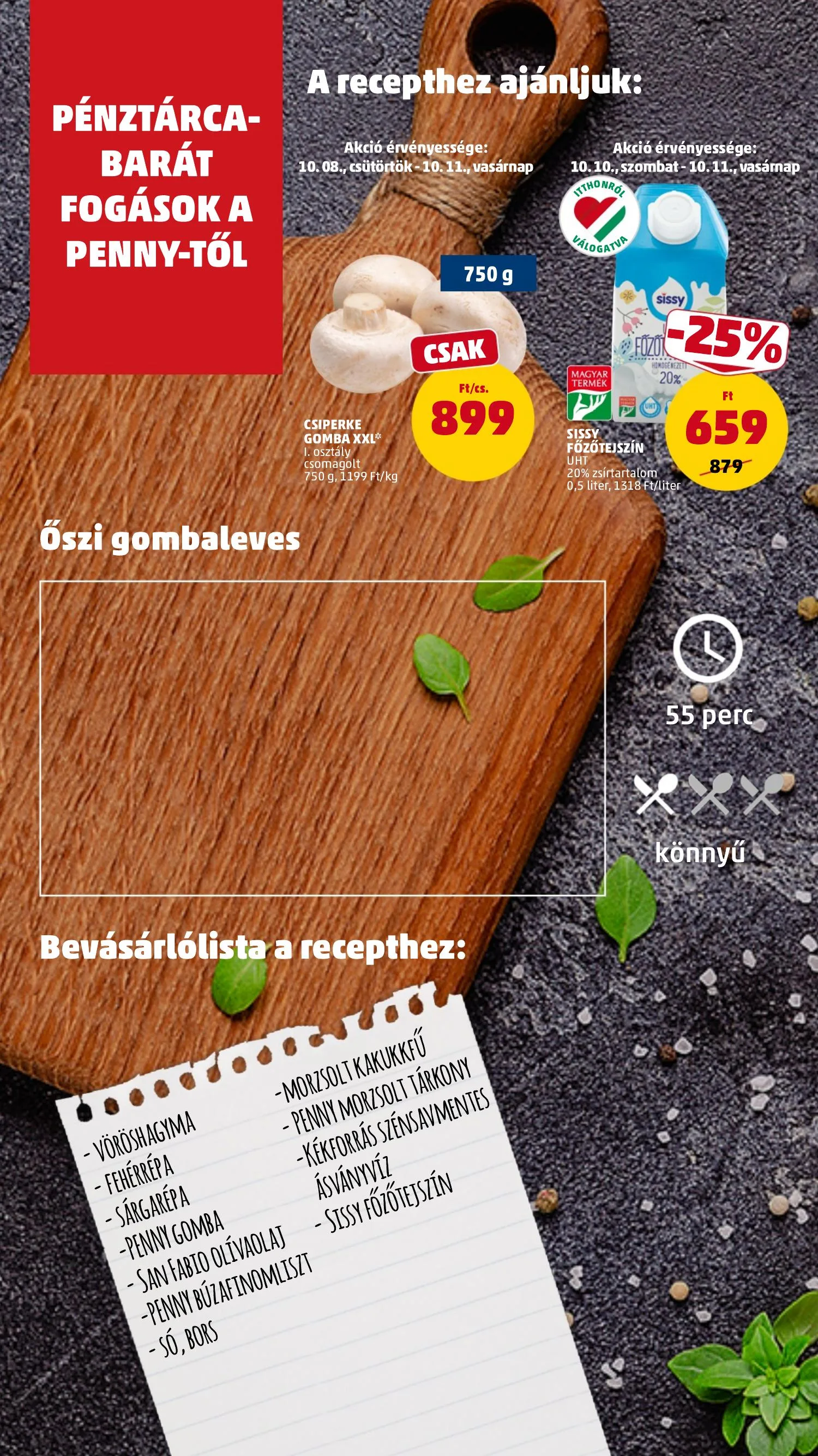 Penny akciós újság 10.08–10.14 – 12. oldal
