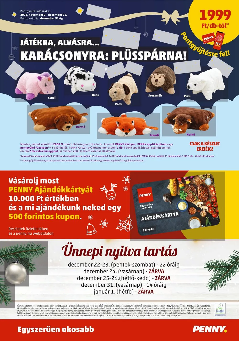 Penny akciós újság Karacsony 12.04–12.17 – 20. oldal