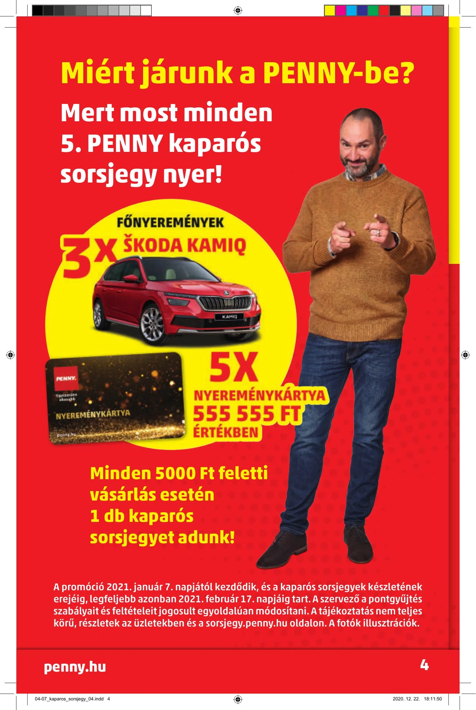 Penny akciós újság Market 01.07–01.13 – 4. oldal