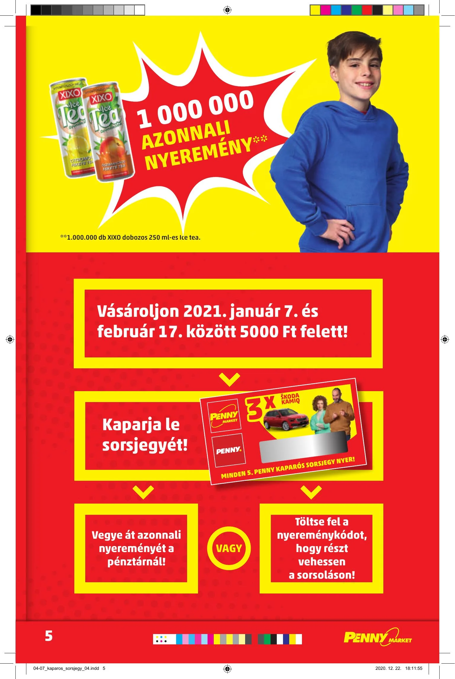 Penny akciós újság Market 01.07–01.13 – 5. oldal