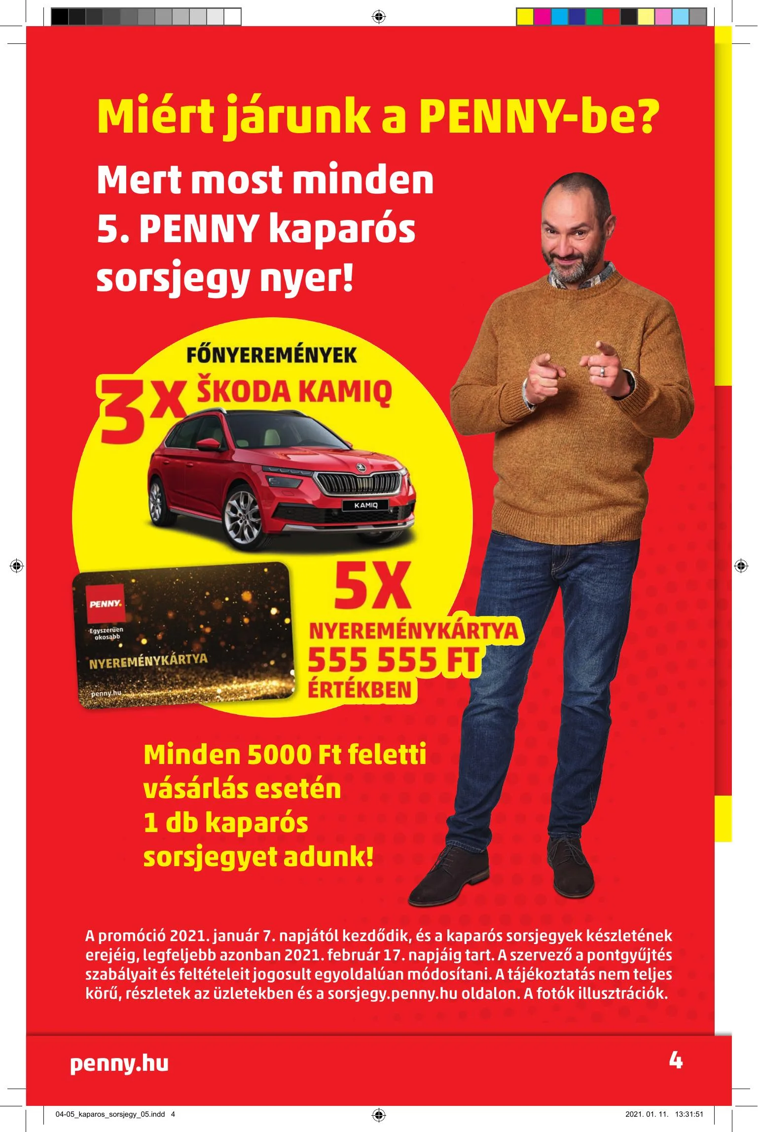 Penny akciós újság Market 01.21–01.27 – 4. oldal
