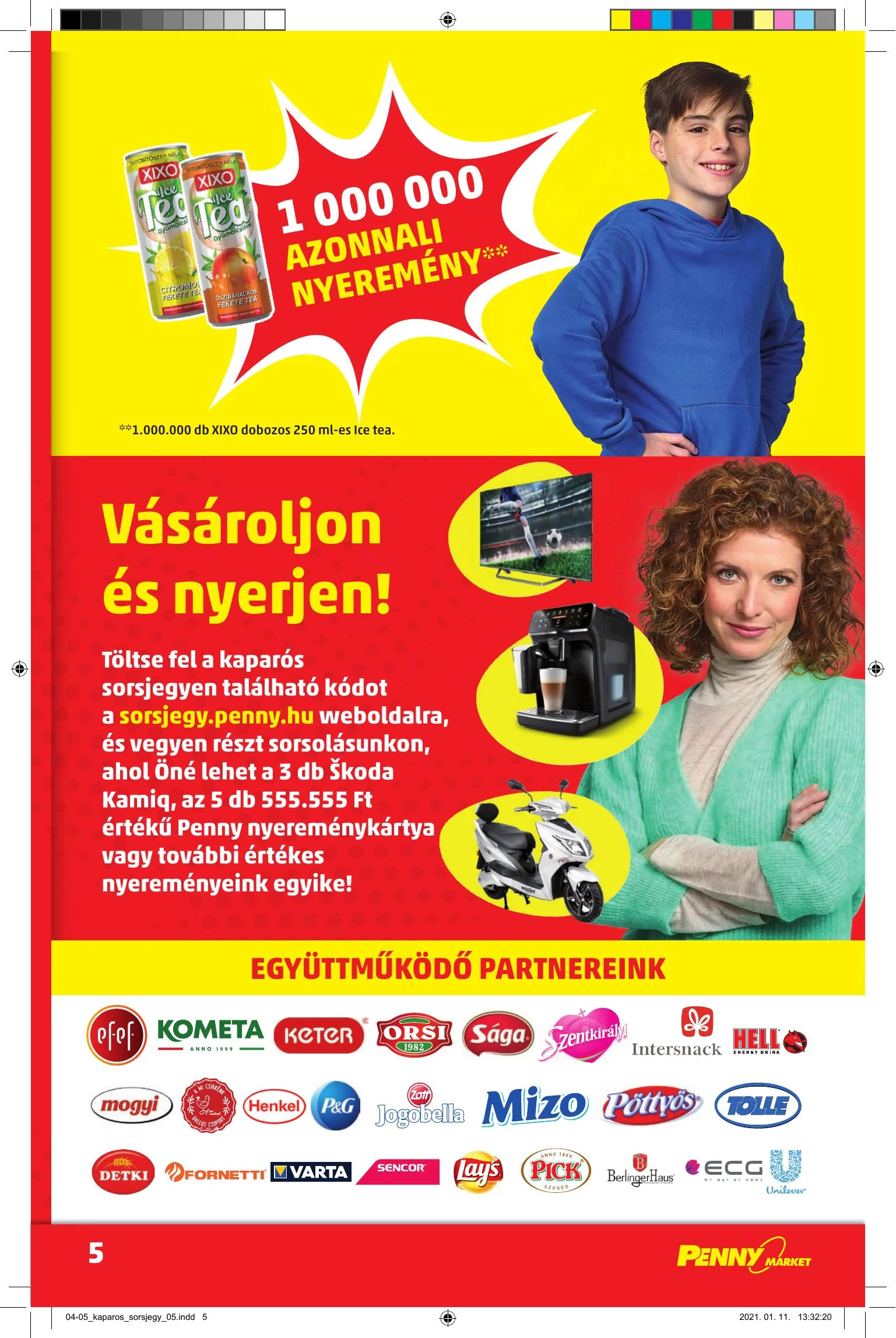 Penny akciós újság Market 01.21–01.27 – 5. oldal