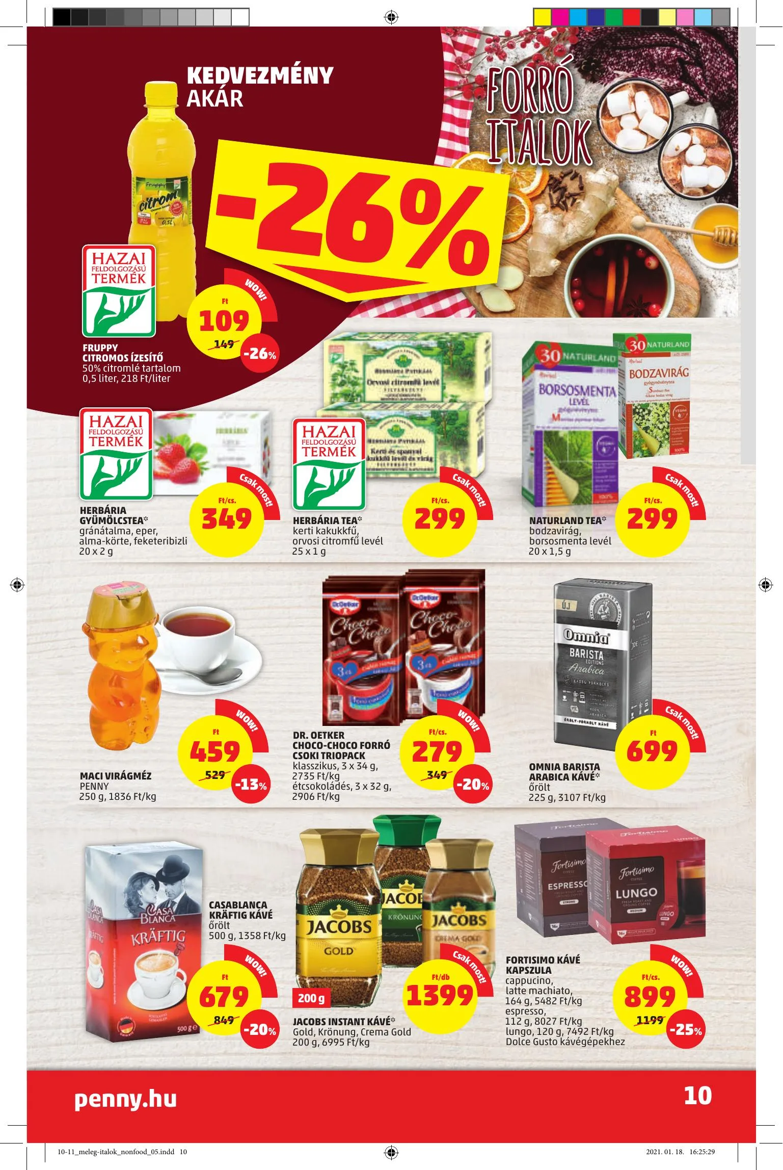 Penny akciós újság Market 01.28–02.03 – 10. oldal