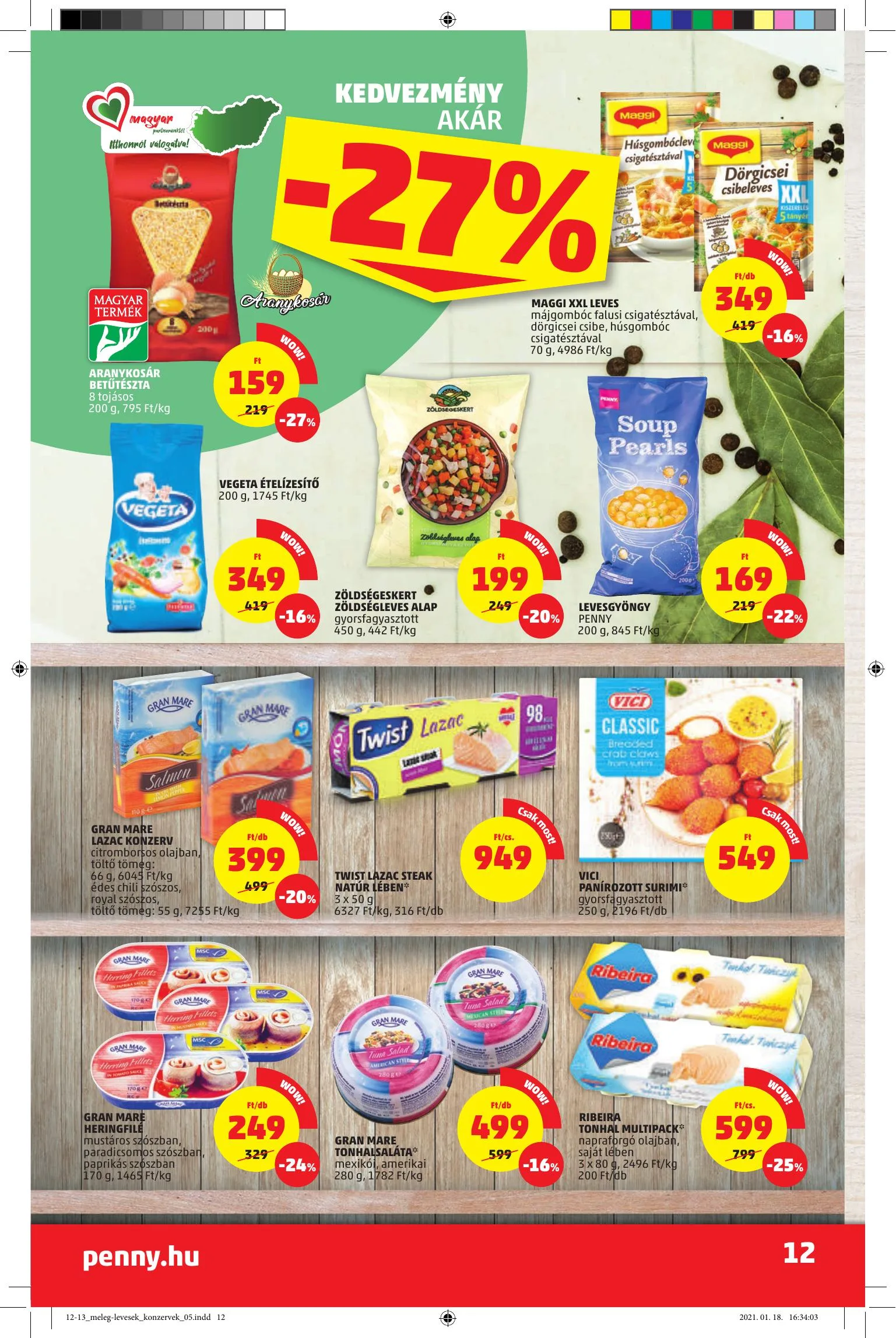 Penny akciós újság Market 01.28–02.03 – 12. oldal