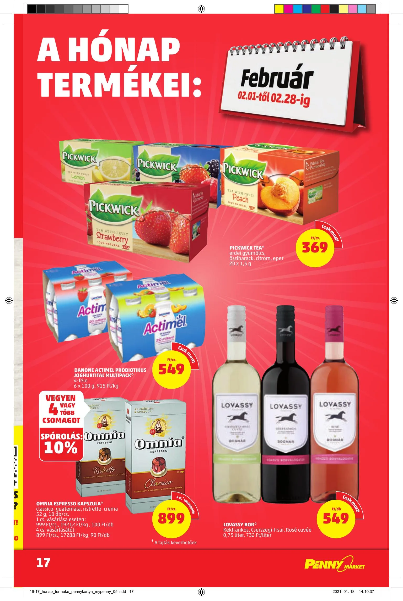 Penny akciós újság Market 01.28–02.03 – 17. oldal
