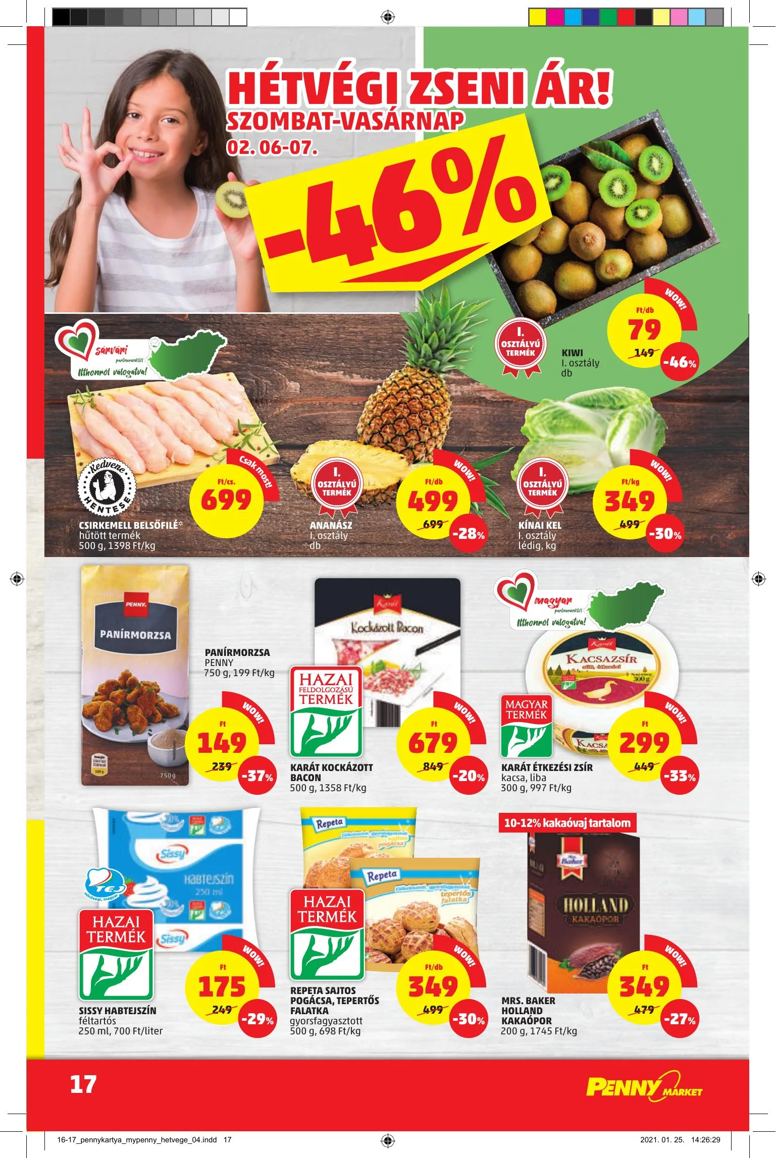Penny akciós újság Market 02.04–02.10 – 17. oldal