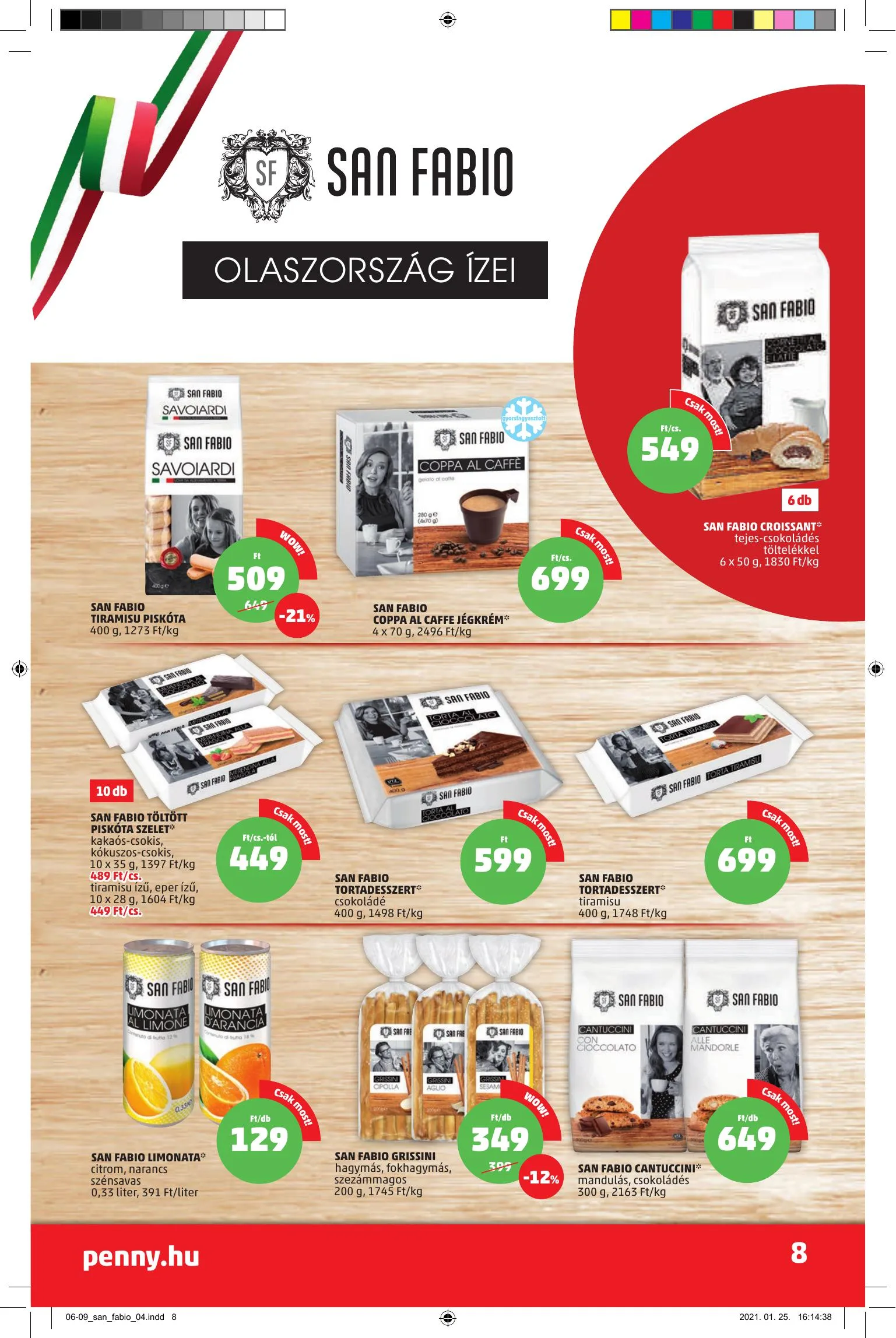 Penny akciós újság Market 02.04–02.10 – 8. oldal