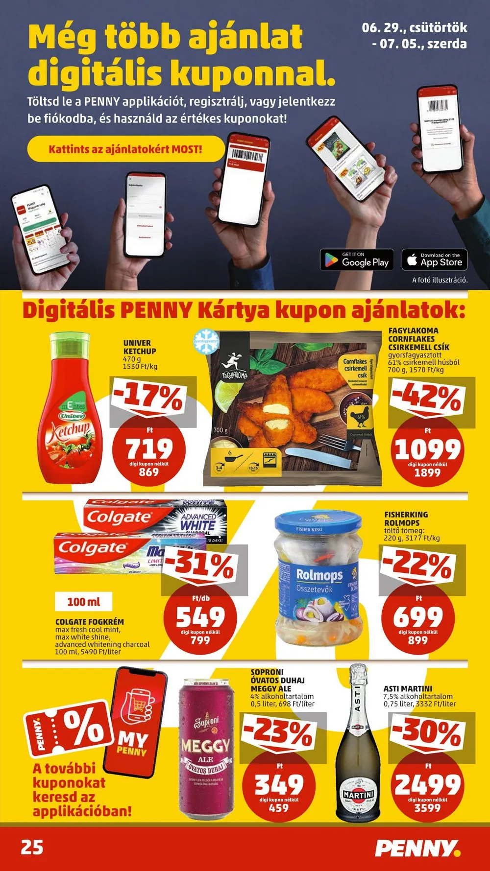 Penny akciós újság Market 06.29–07.05 – 29. oldal
