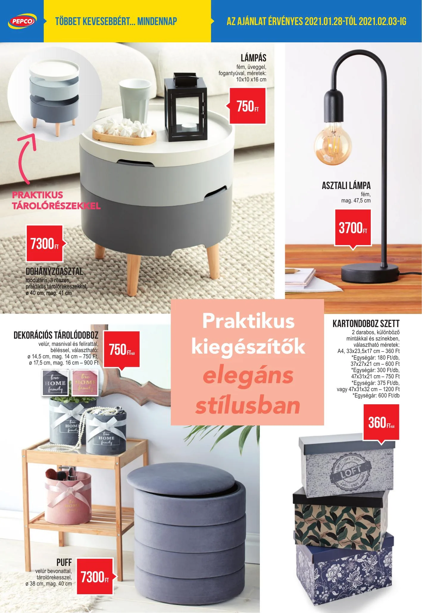 Pepco akciós újság 01.28–02.03 – 10. oldal