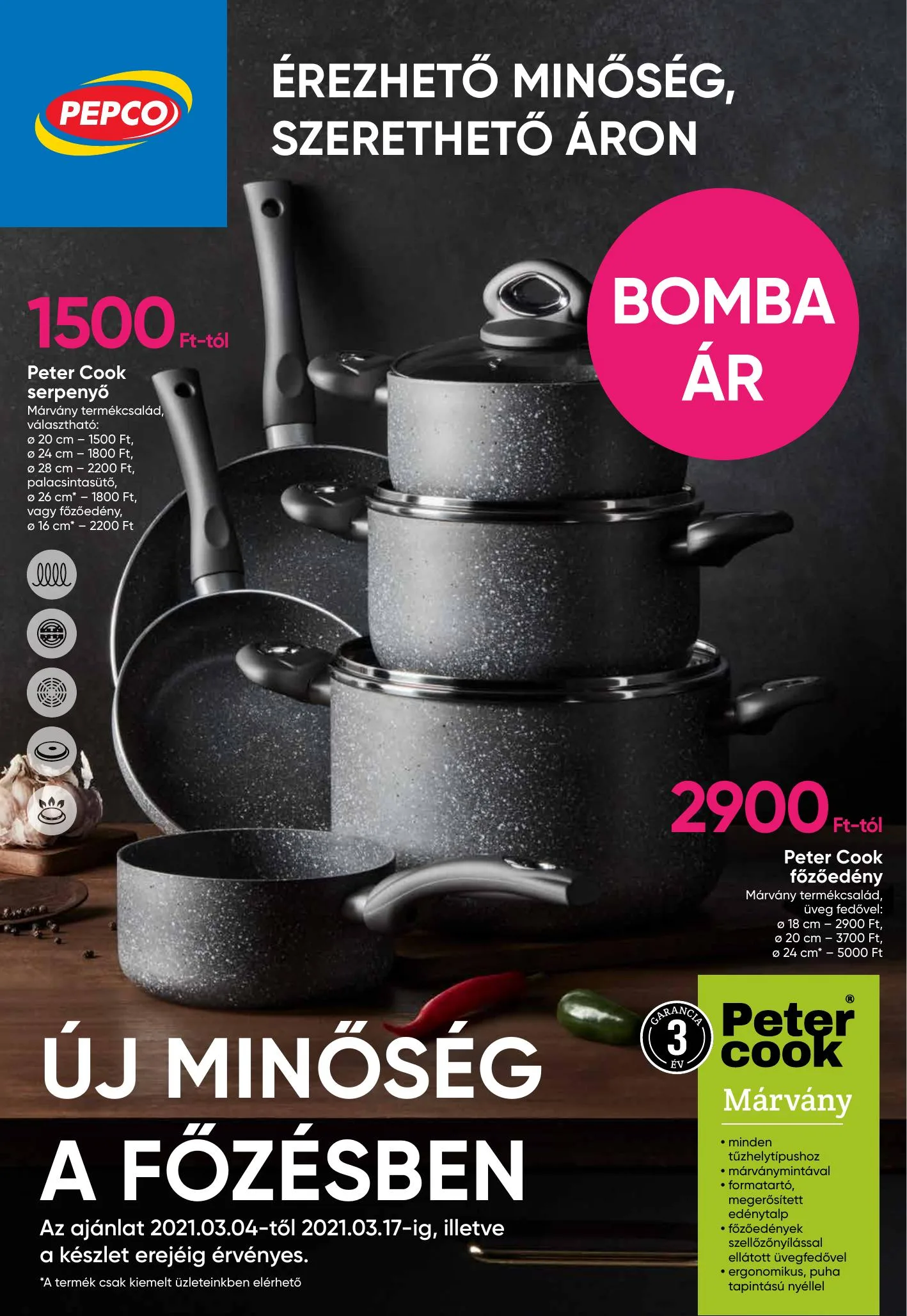 Pepco akciós újság 03.04–03.17