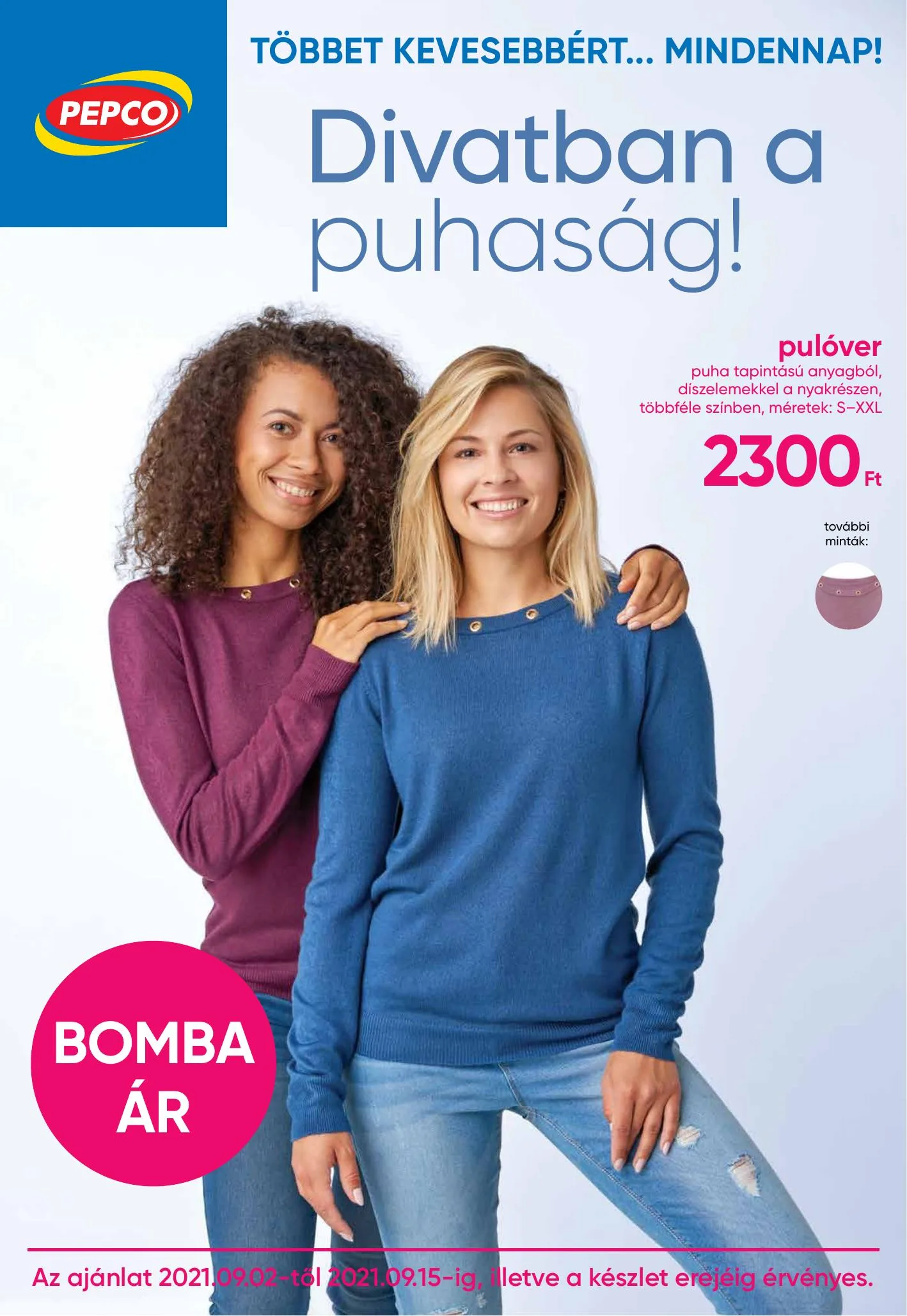 Pepco akciós újság 09.02–09.15