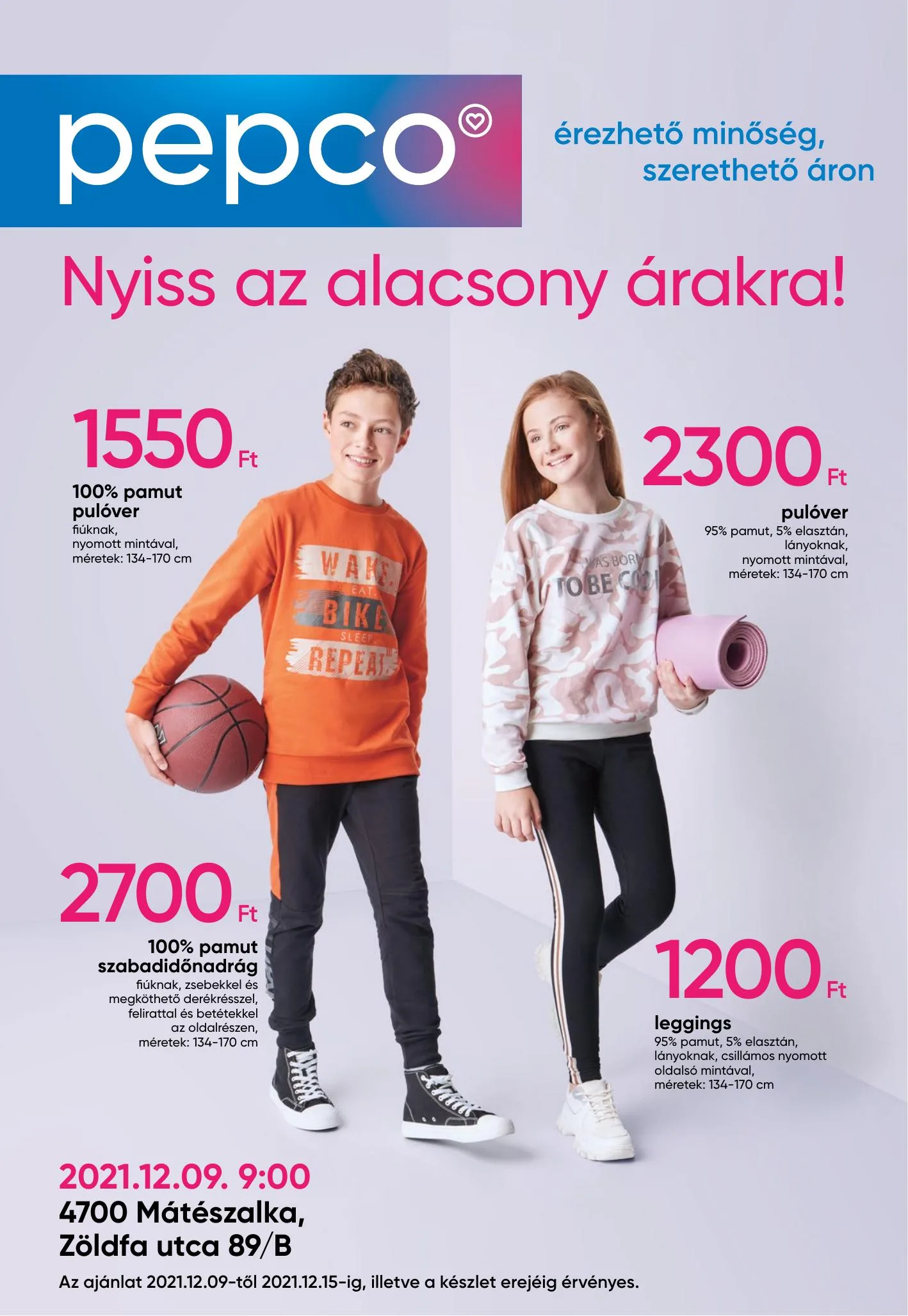 Pepco akciós újság 12.09–12.15