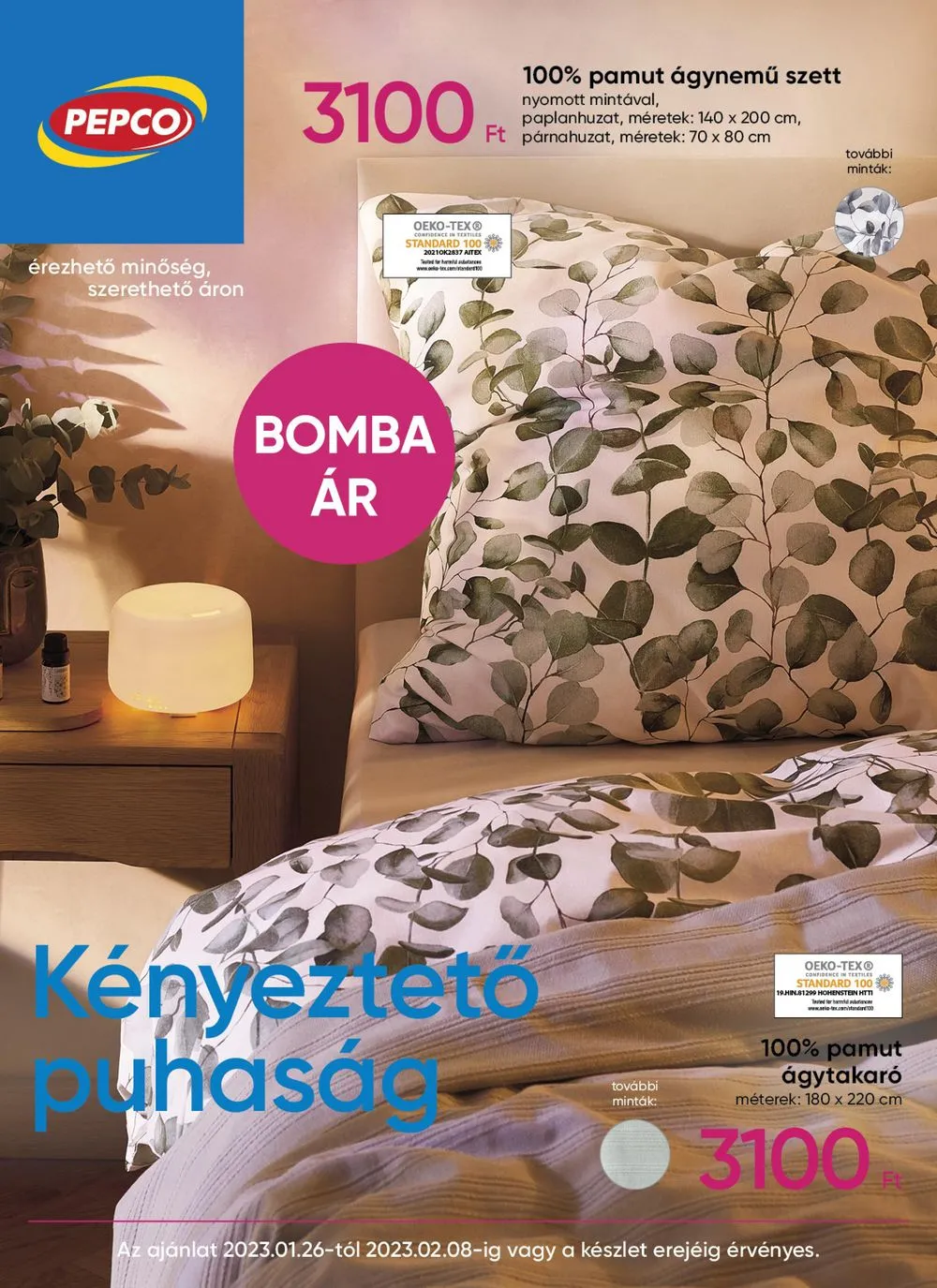 Pepco akciós újság 01.26–02.08