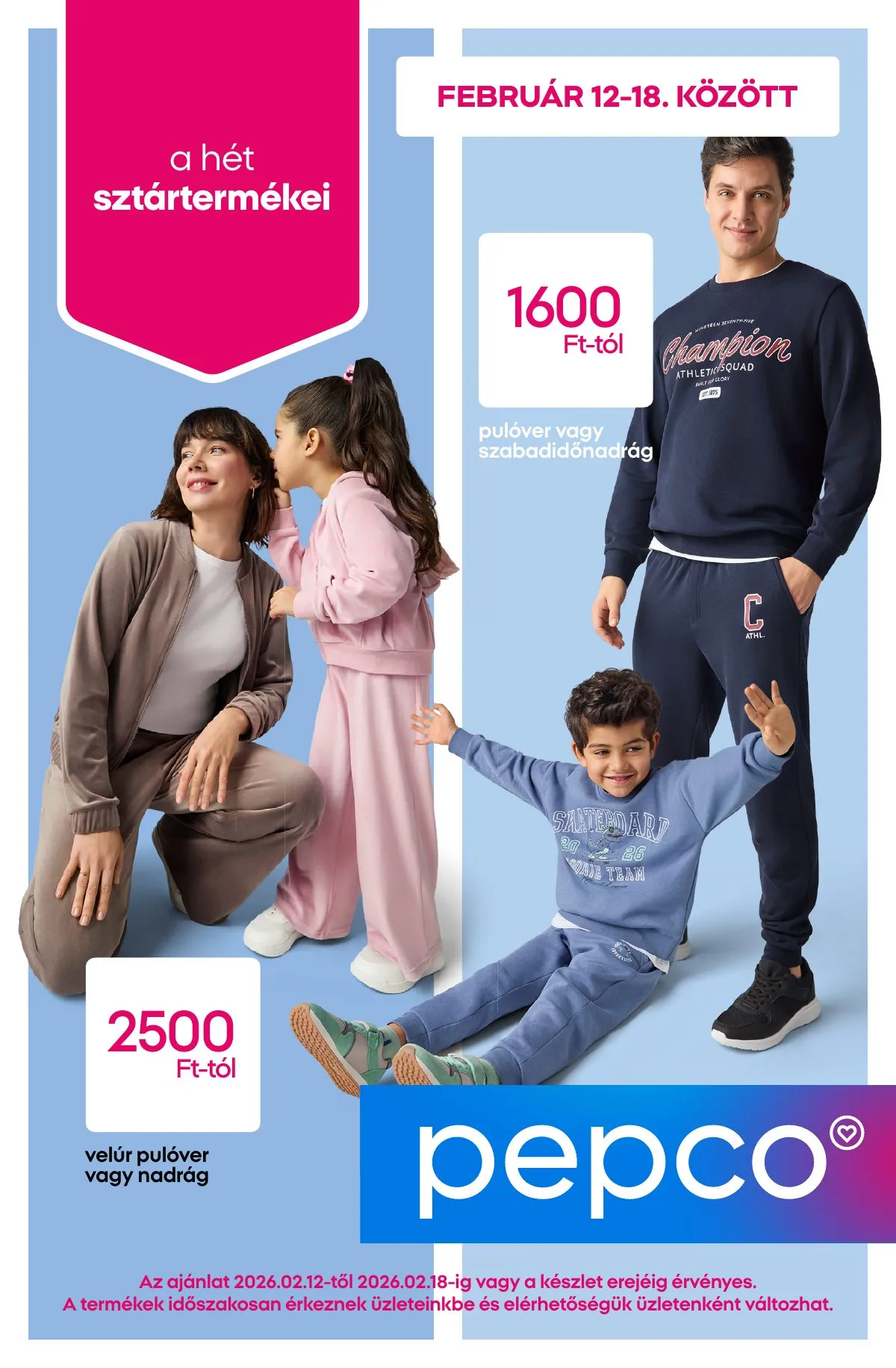 Pepco akciós újság 02.12–02.18