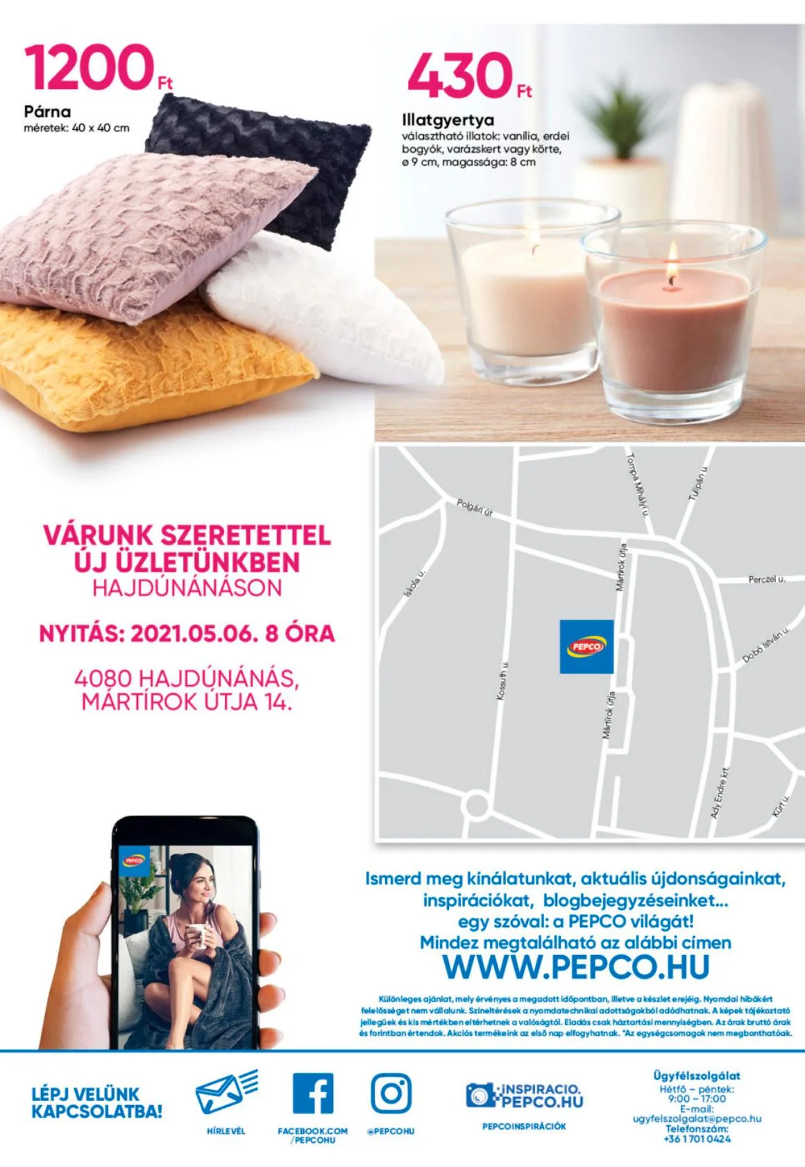 Pepco akciós újság Hajdunanas 05.06–05.20 – 8. oldal