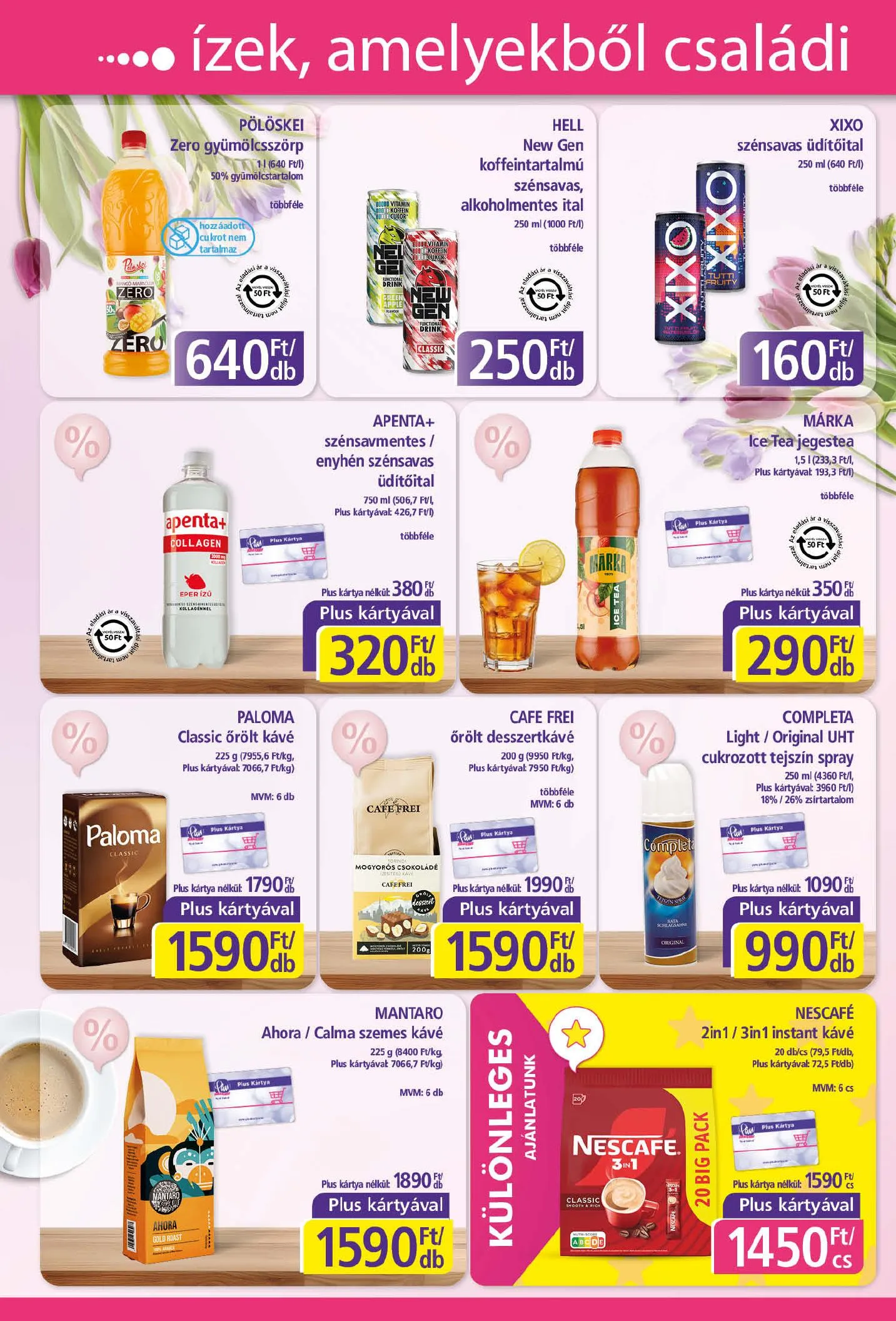 Plus akciós újság Market 04.16–04.25 – 6. oldal
