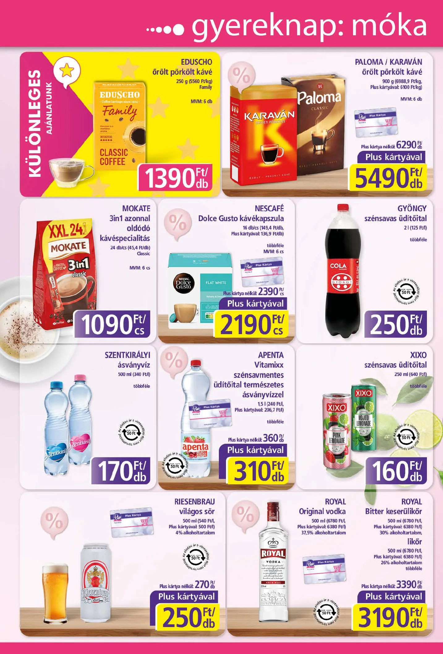 Plus akciós újság Market 05.21–05.30 – 6. oldal