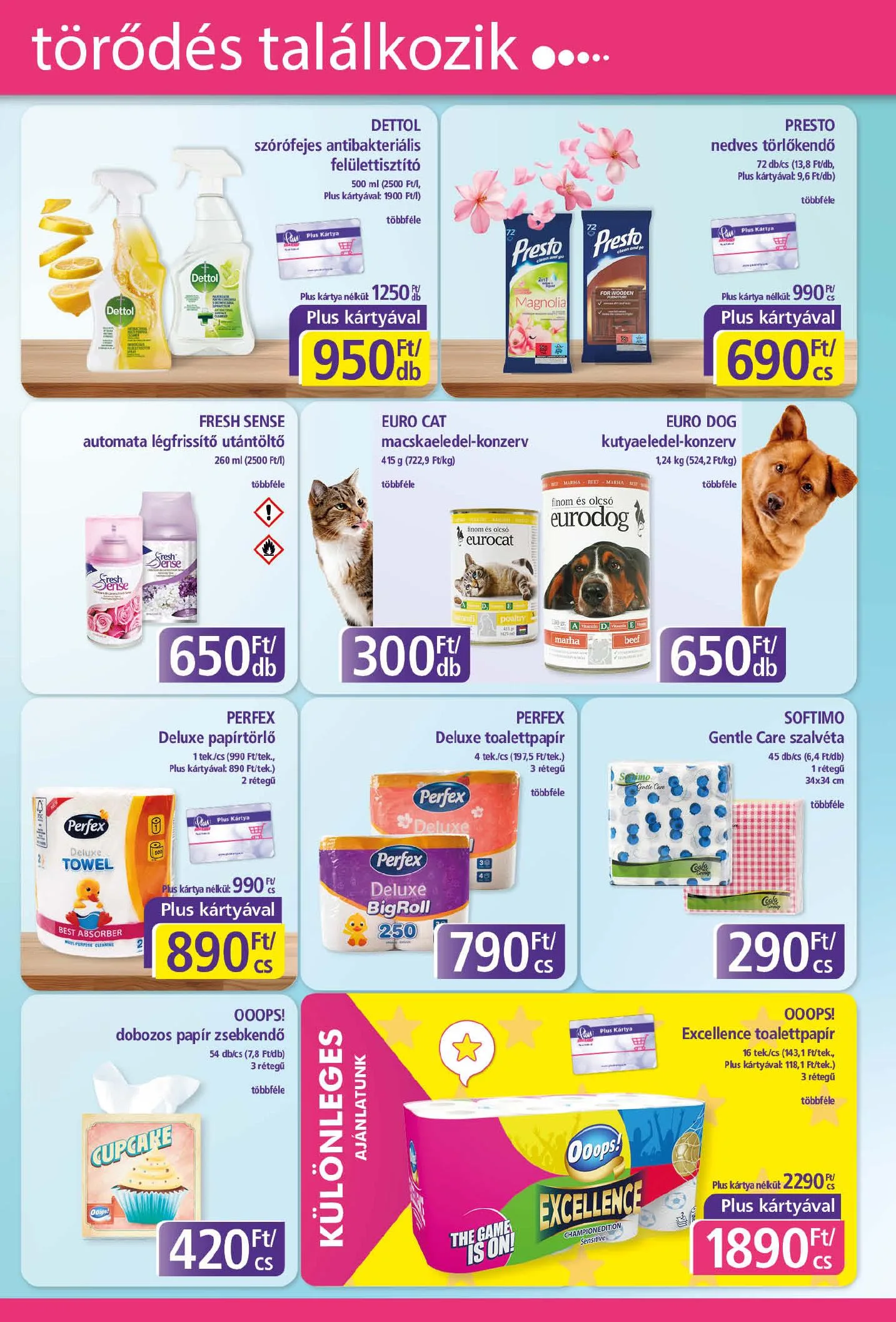 Plus akciós újság Market 06.04–06.13 – 3. oldal