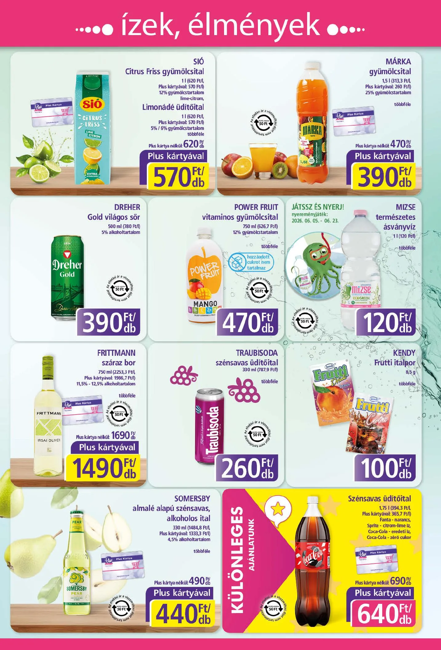 Plus akciós újság Market 06.04–06.13 – 5. oldal