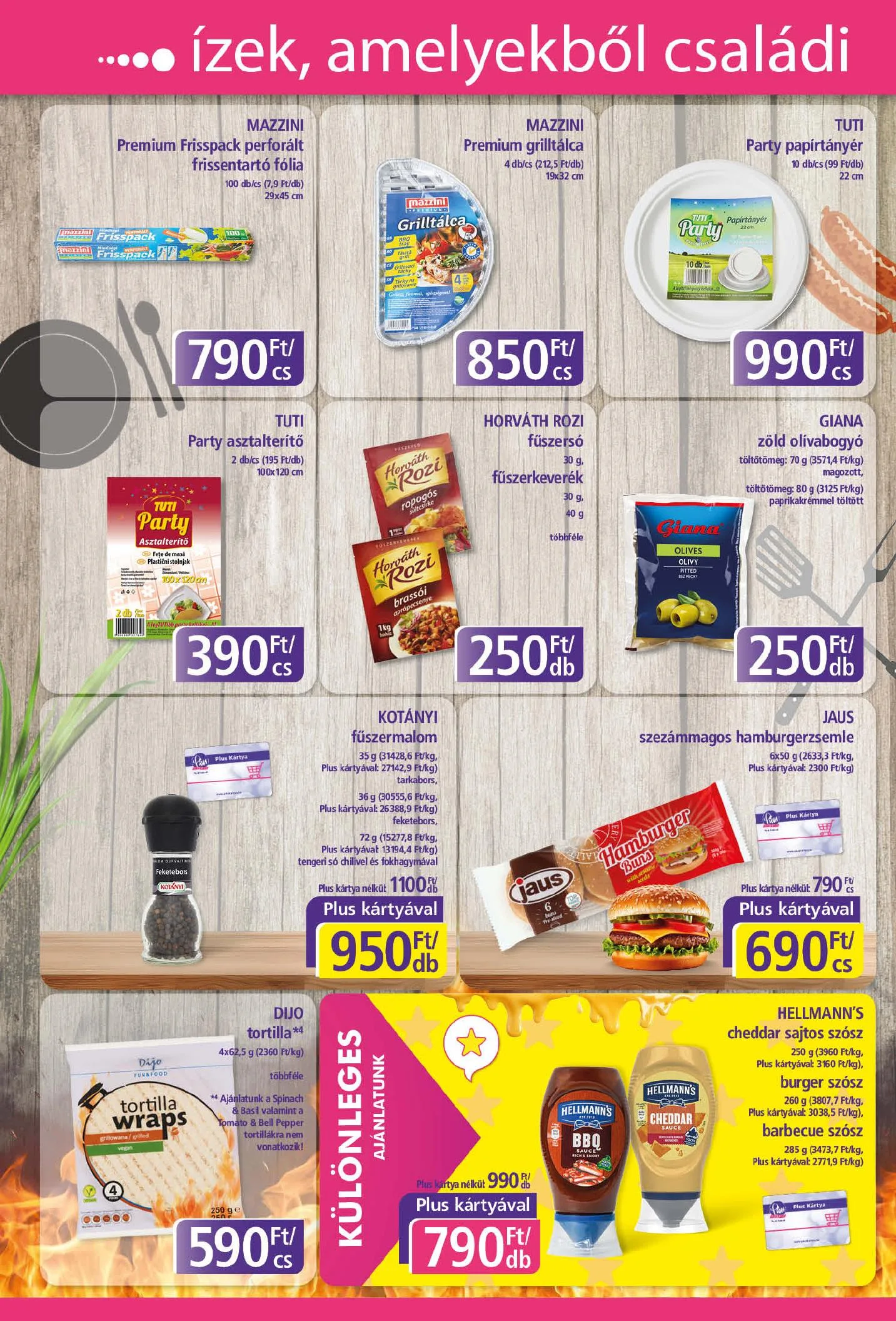 Plus akciós újság Market 06.04–06.13 – 6. oldal